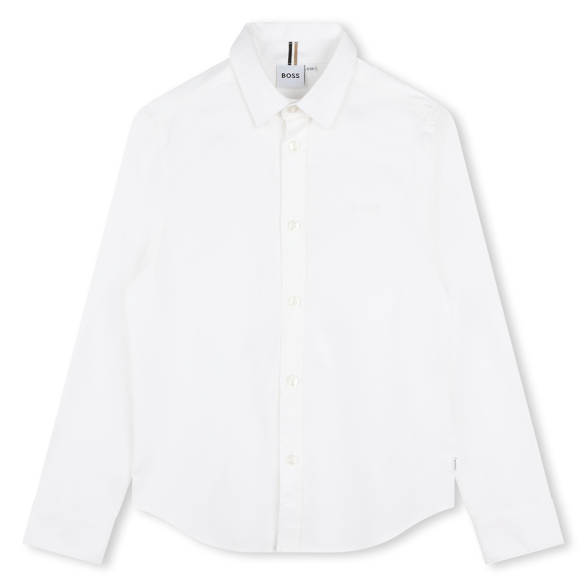 Long-sleeved cotton shirt BOSS for BOY