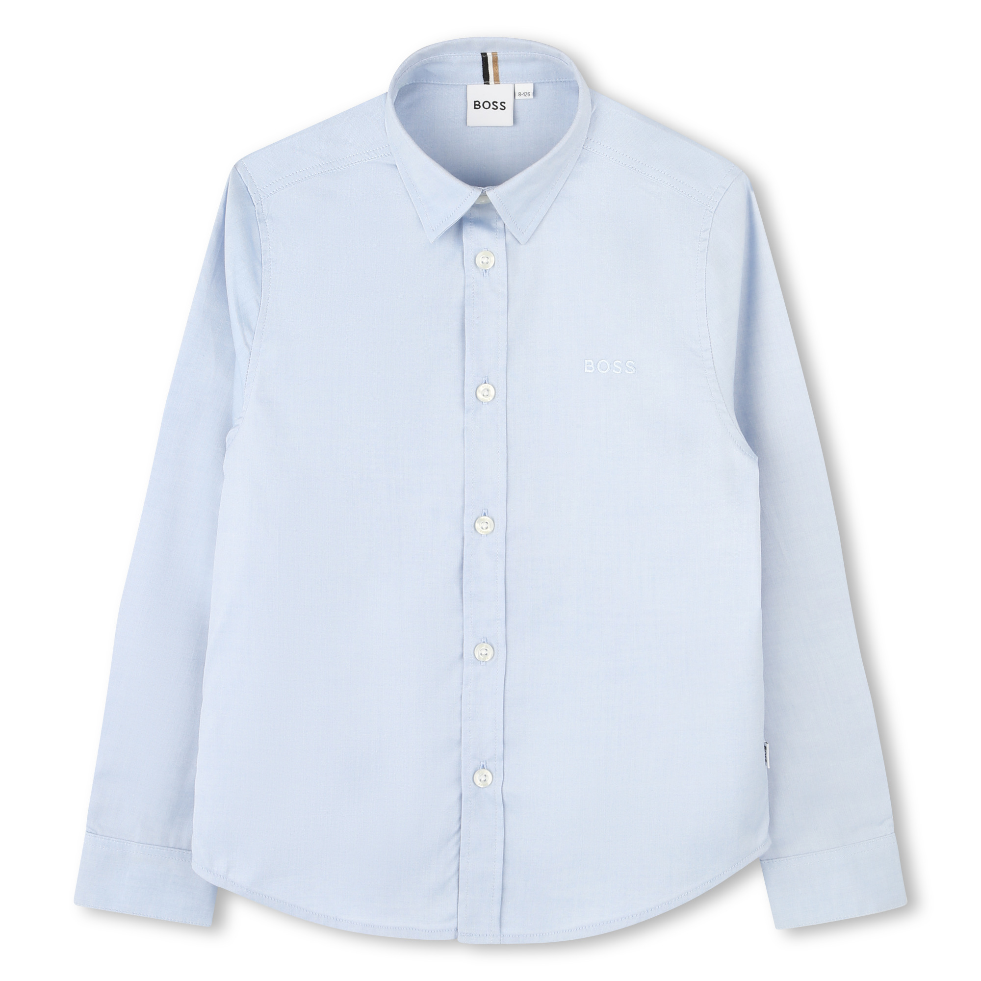 Long-sleeved cotton shirt BOSS for BOY