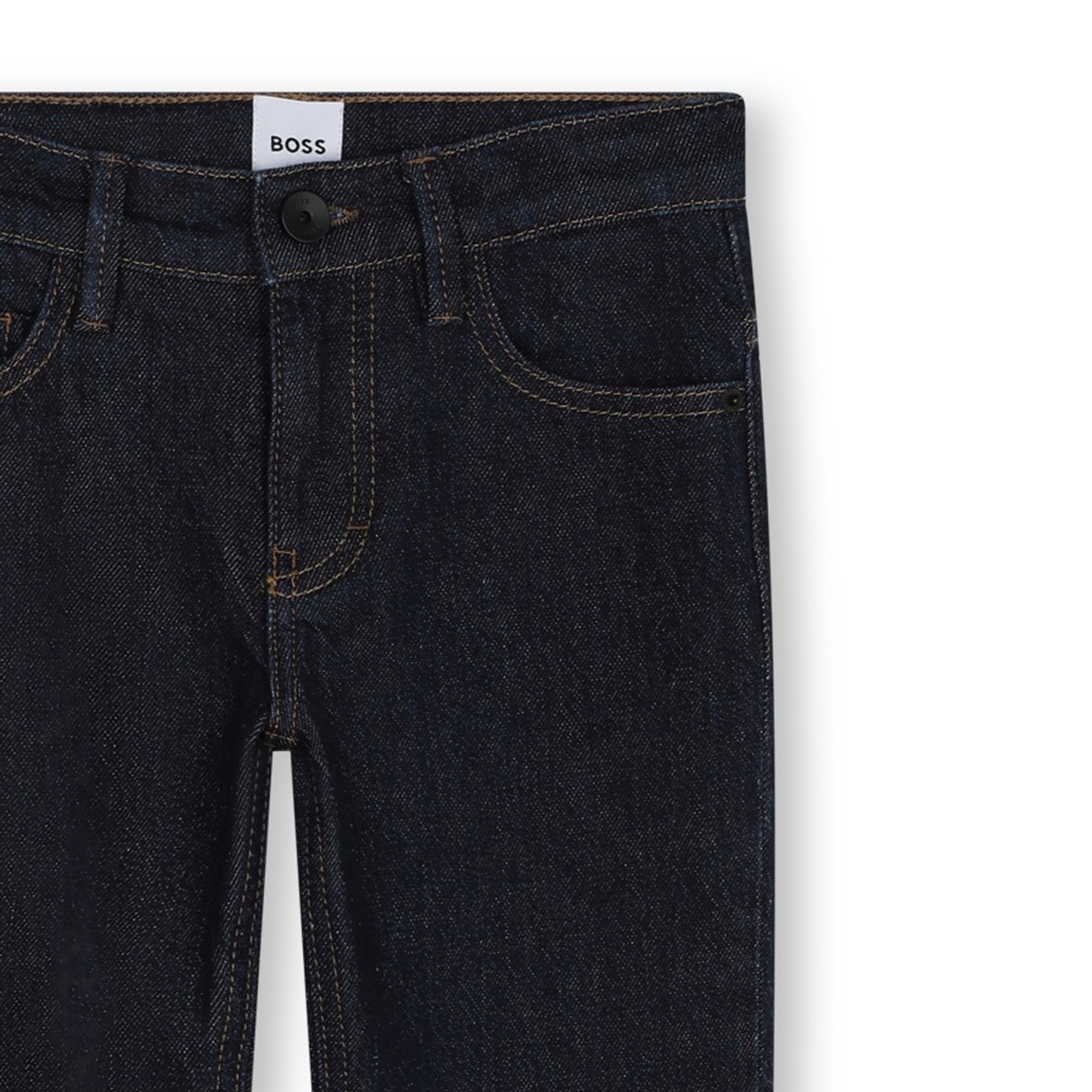 Denim broek aanpasbare taille BOSS Voor