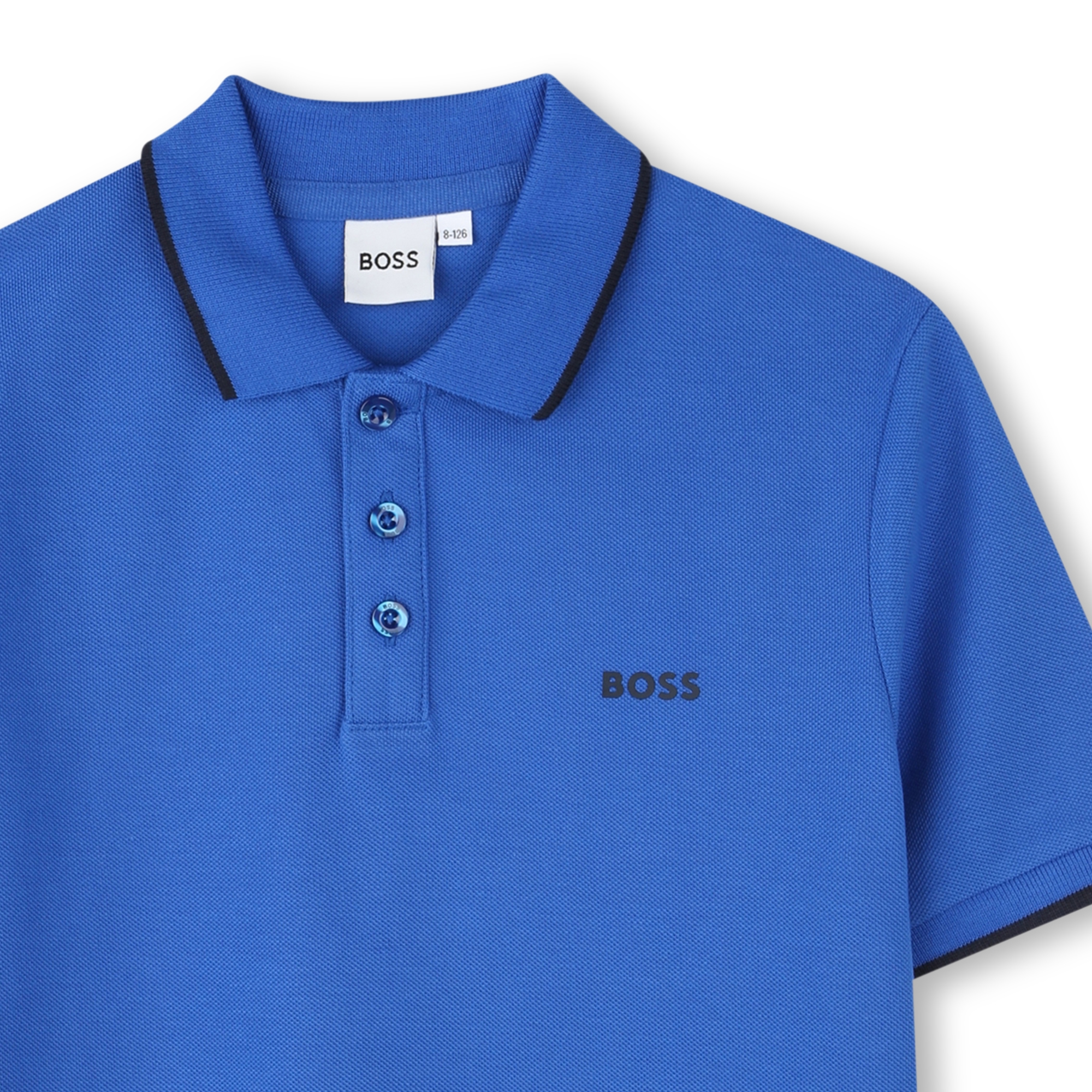 Short-sleeved polo shirt BOSS for BOY