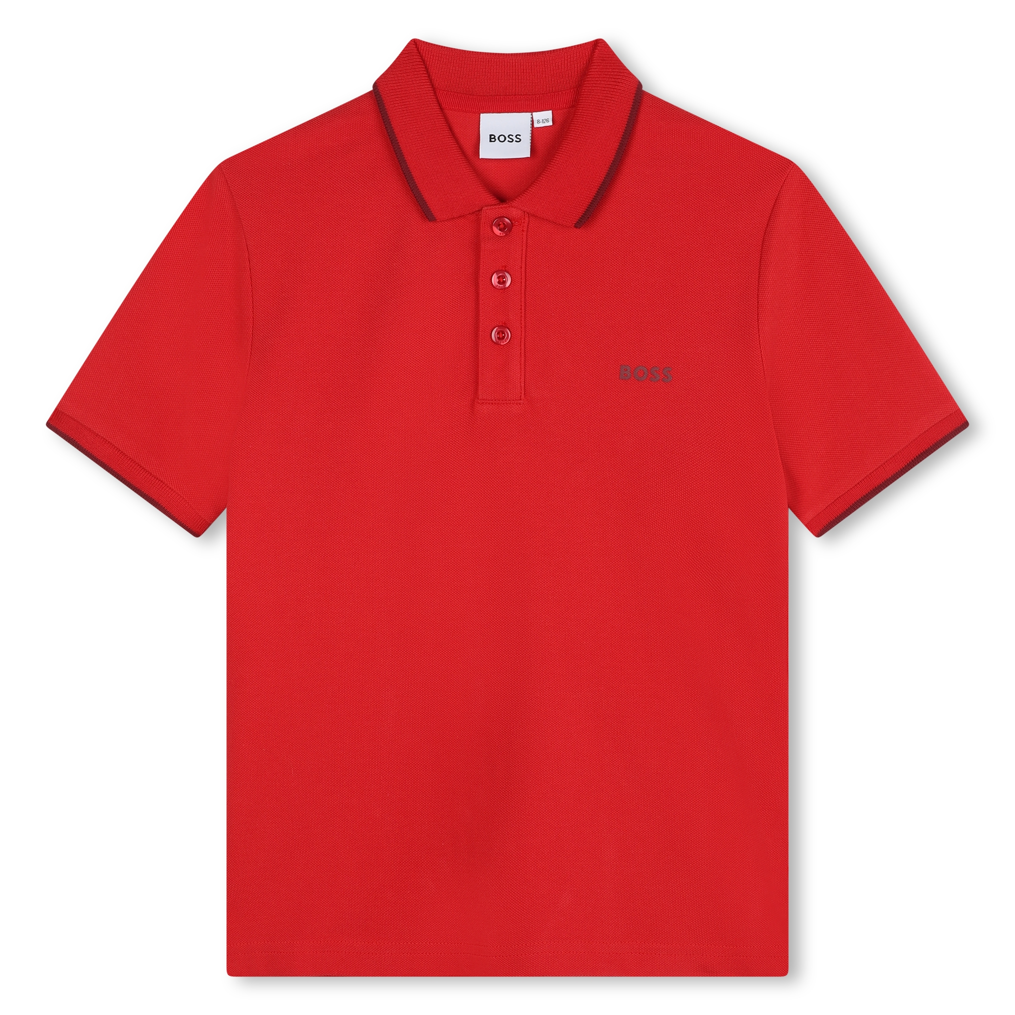 Short-sleeved polo shirt BOSS for BOY