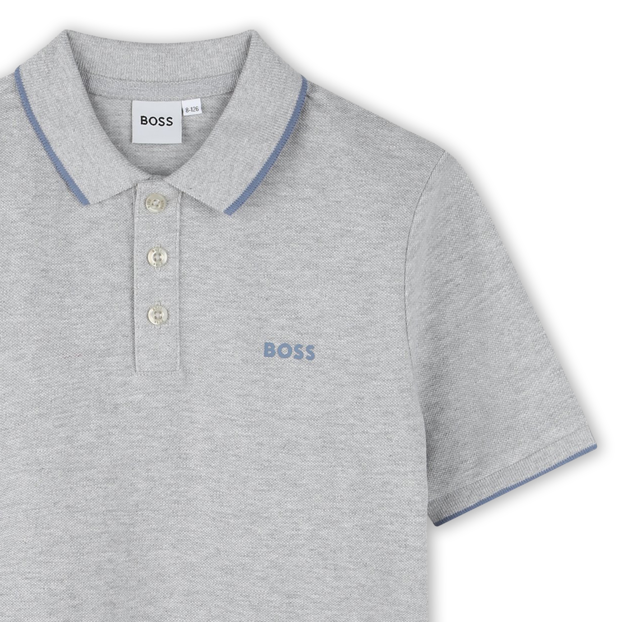 Short-sleeved polo shirt BOSS for BOY