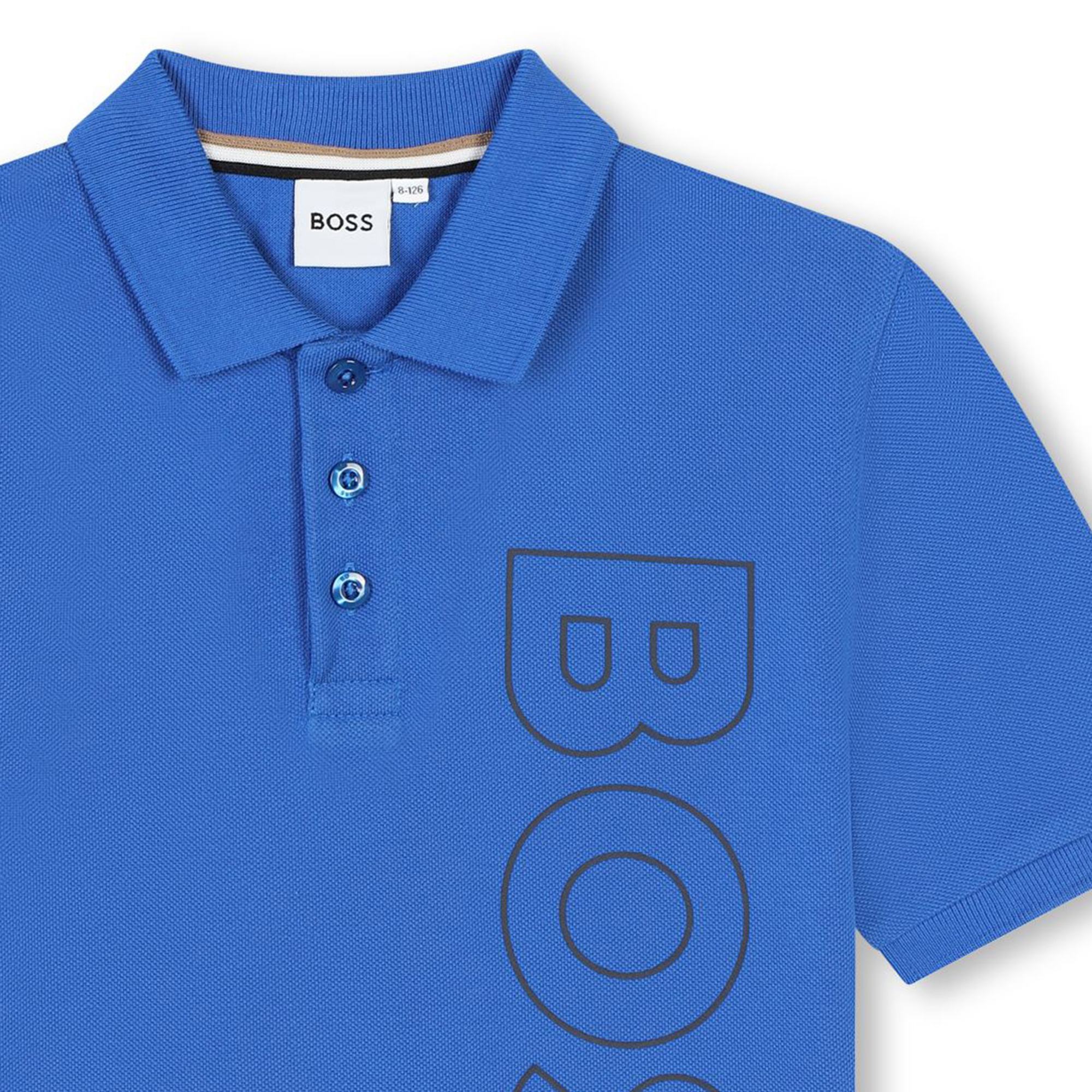 Kurzarm-Poloshirt BOSS Für JUNGE