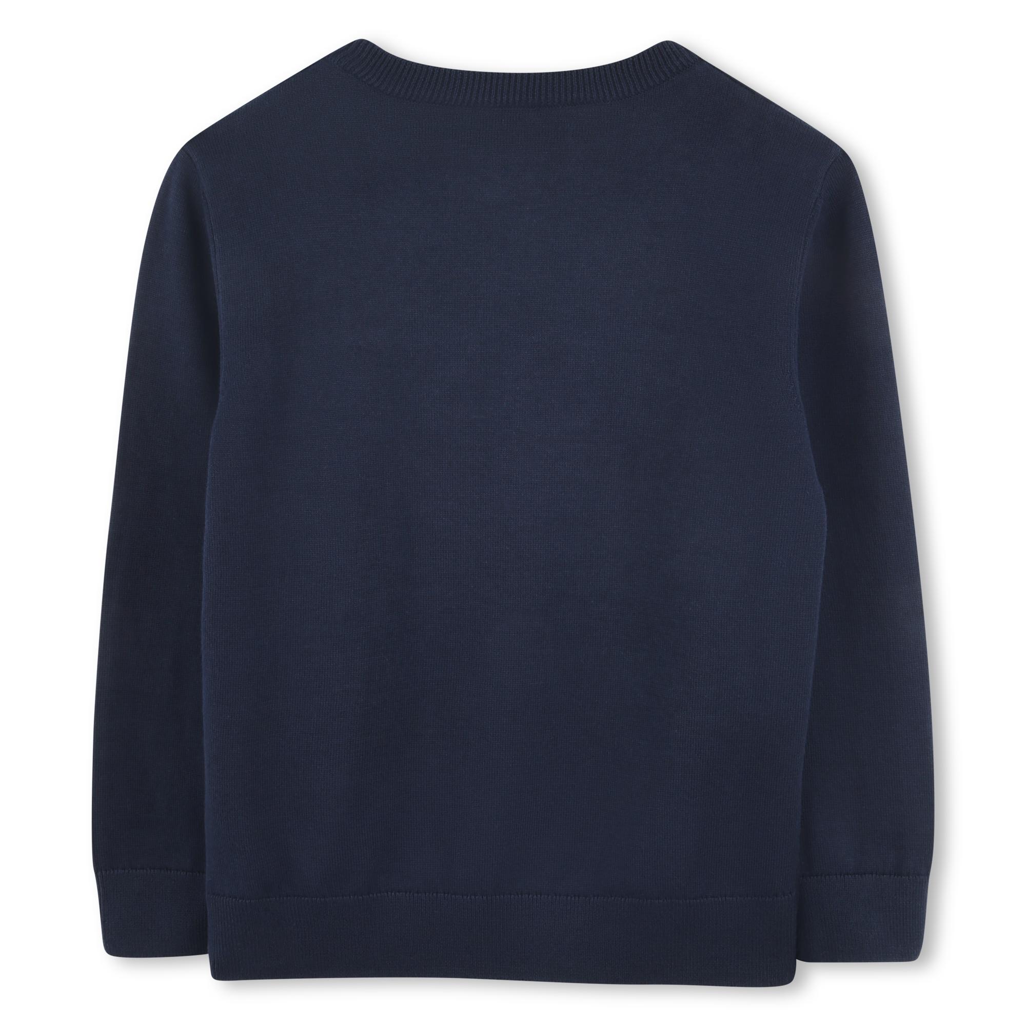 Strick-Pullover aus Baumwolle BOSS Für JUNGE