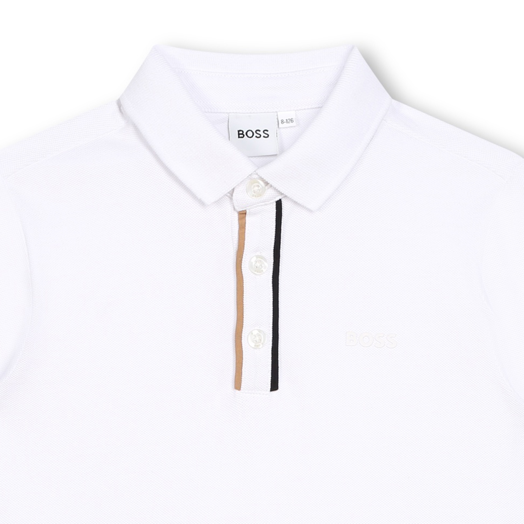 Polo de manga larga BOSS para NIÑO