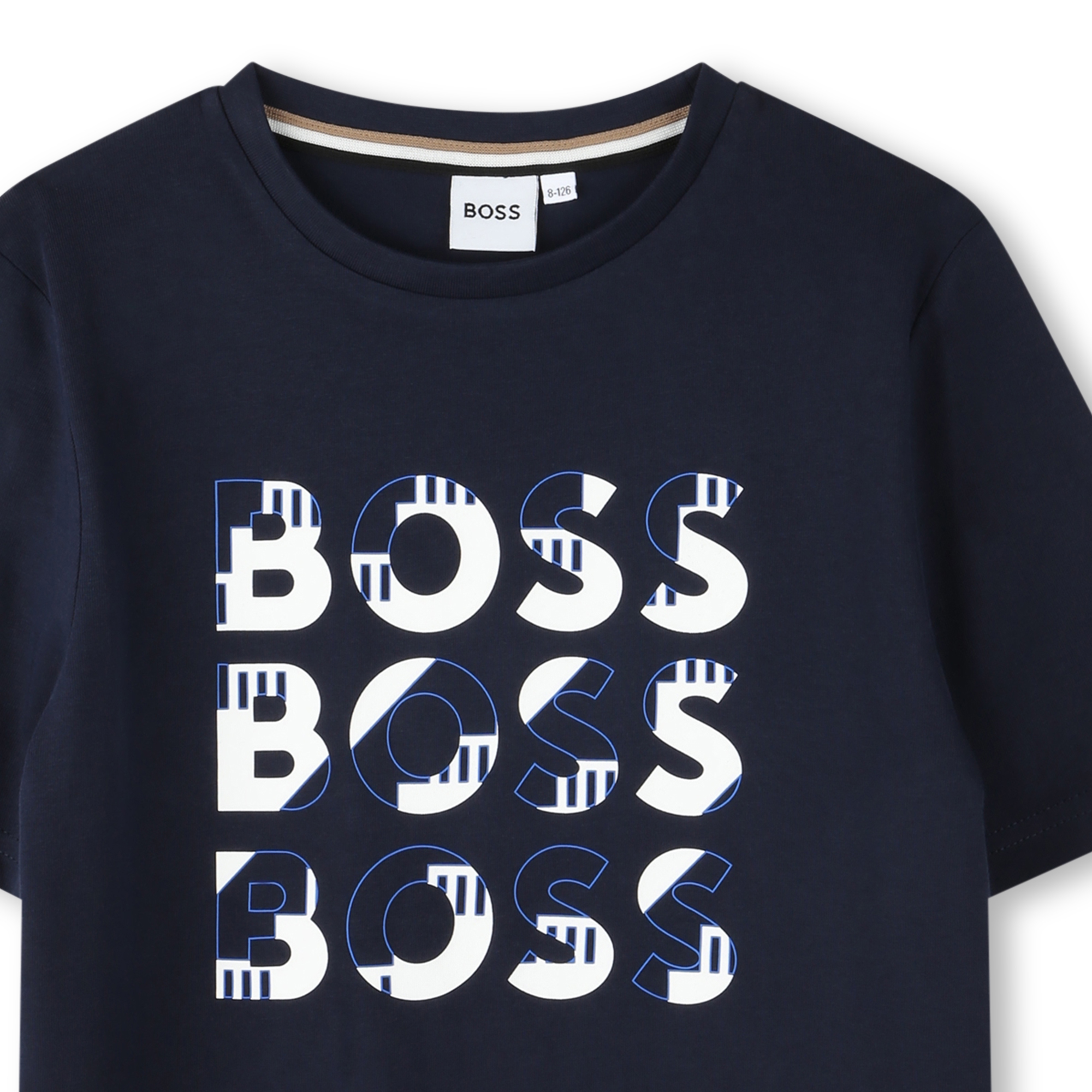 T-shirt met korte mouwen BOSS Voor