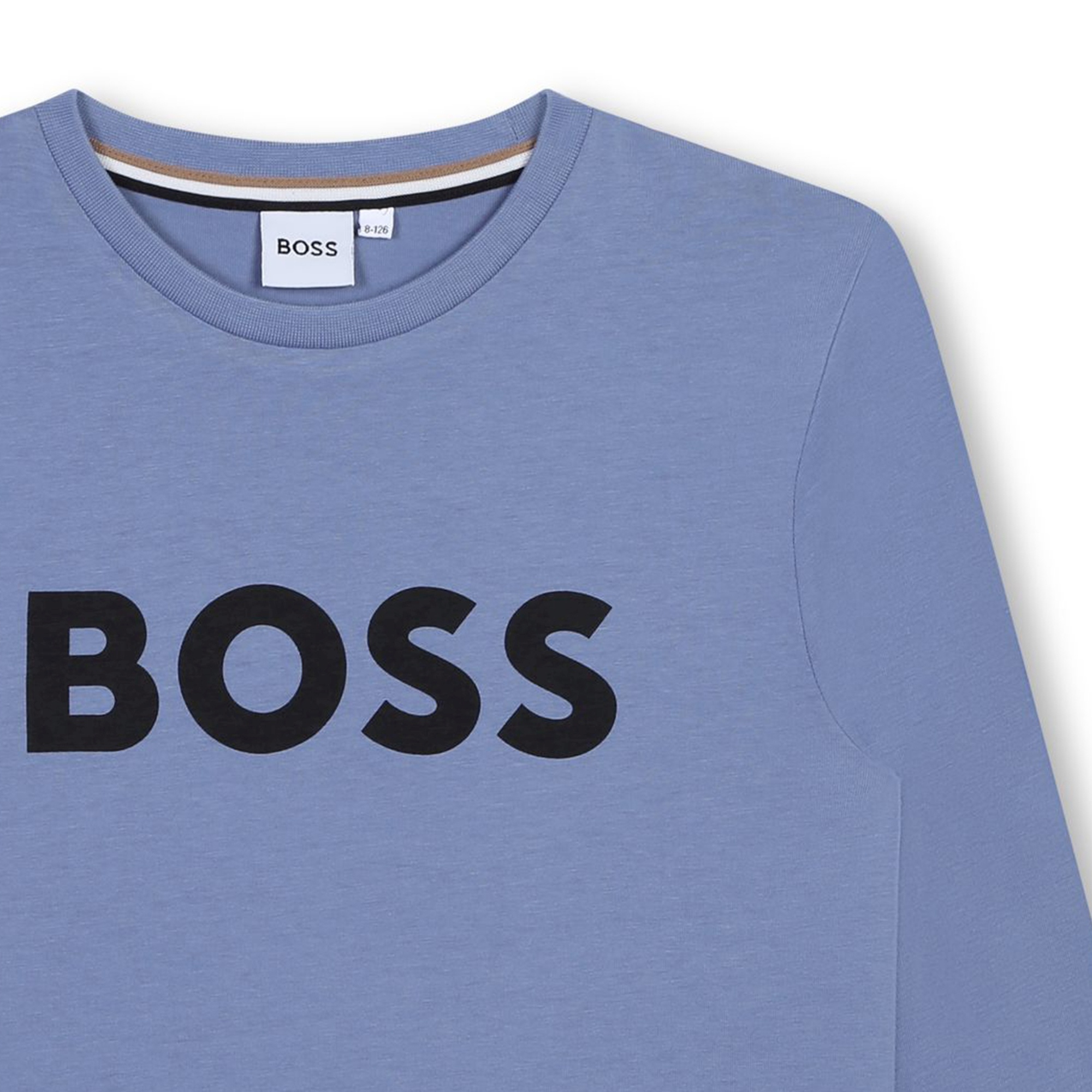 T-shirt met lange mouwen BOSS Voor