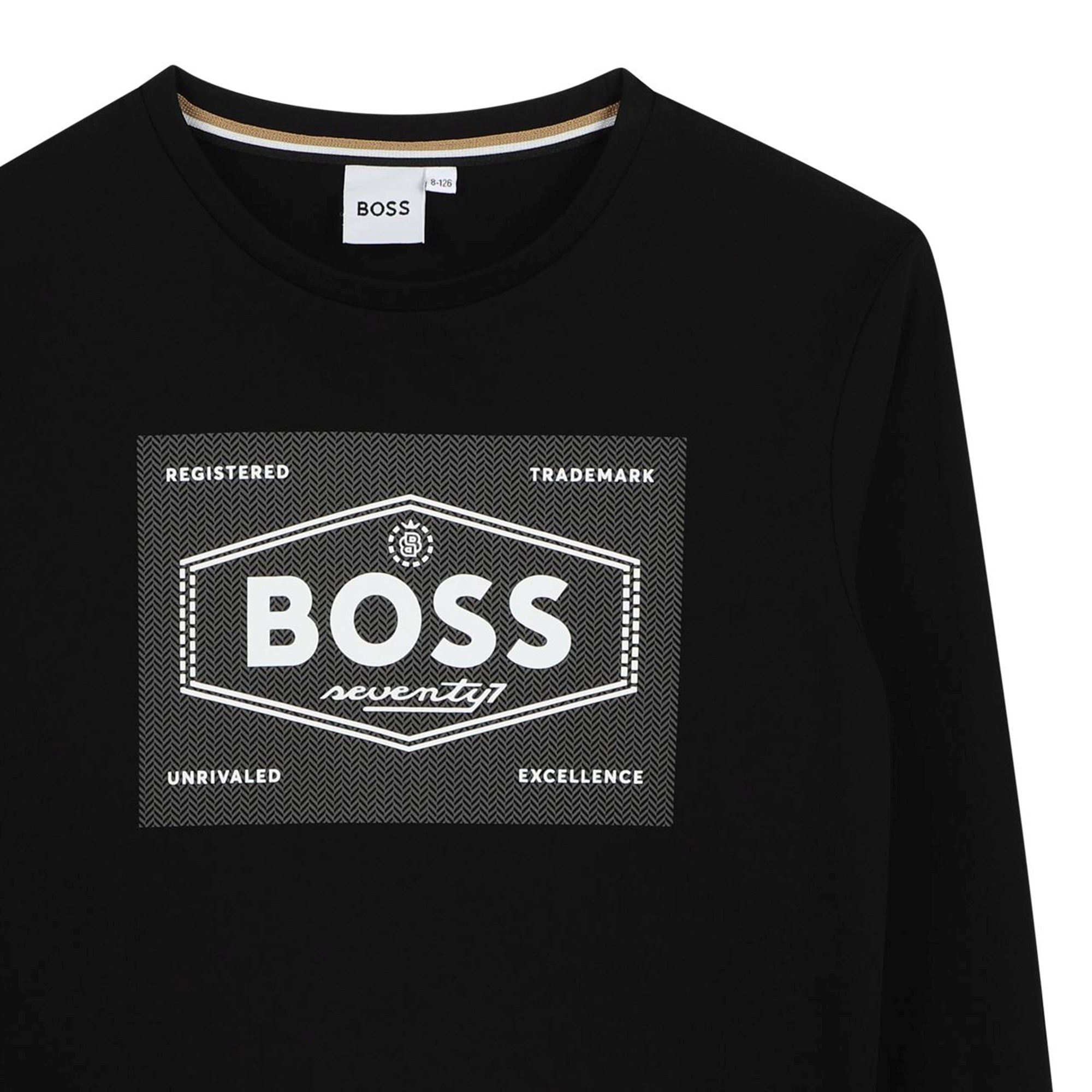 Camiseta de manga larga BOSS para NIÑO