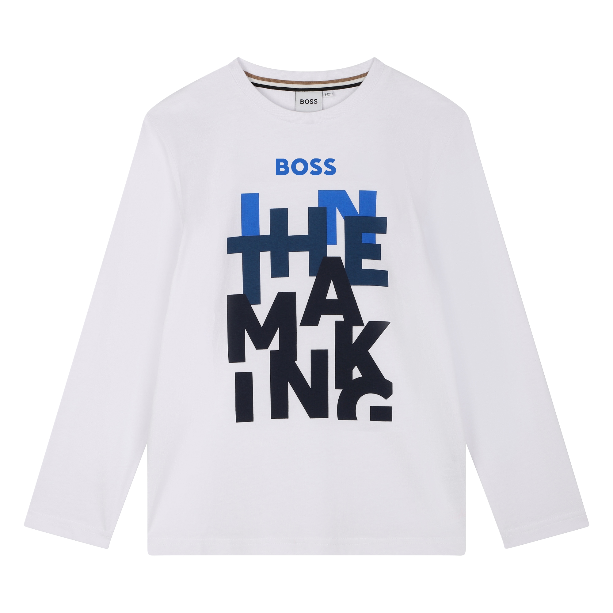 T-shirt à manches longues BOSS pour GARCON