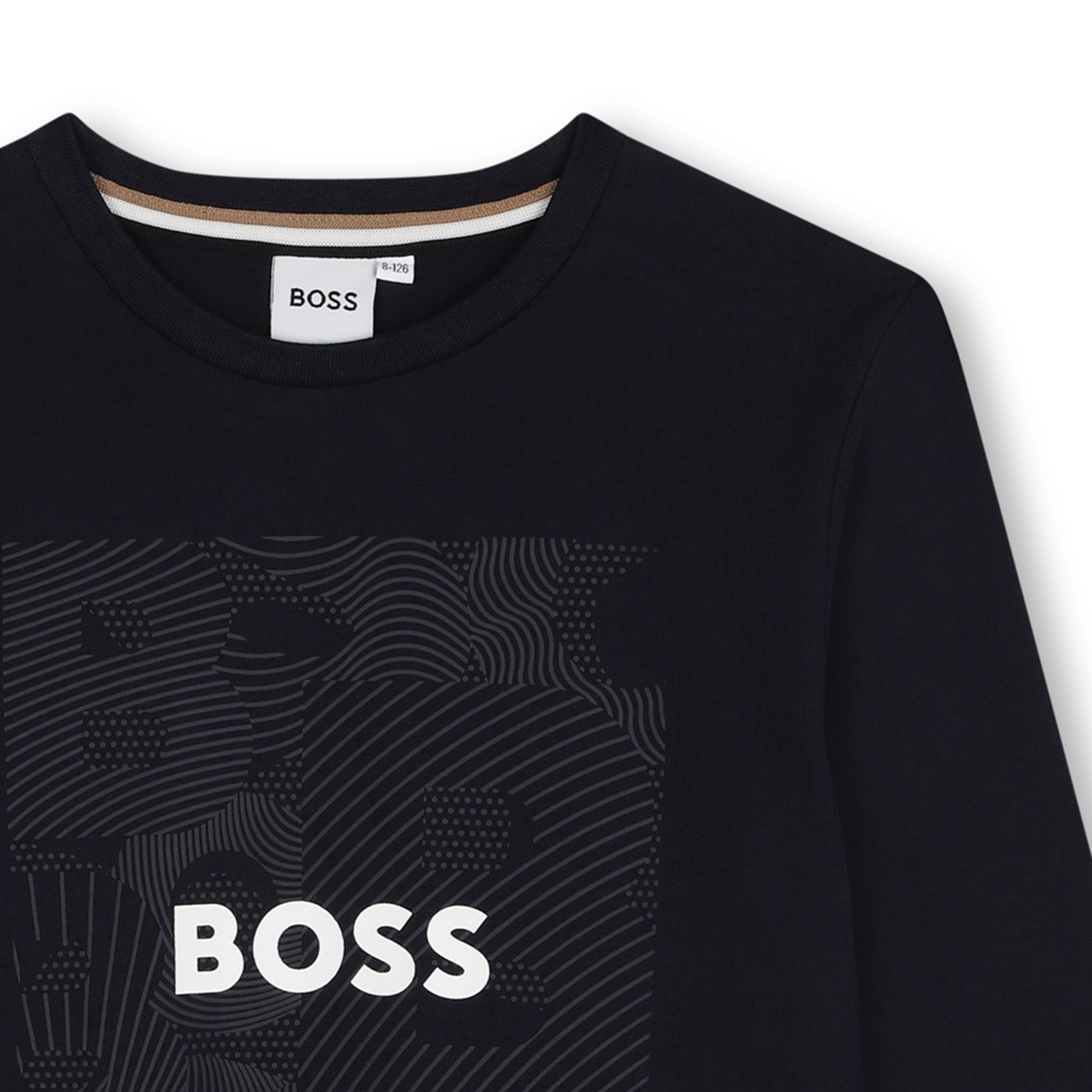 T-shirt à manches longues BOSS pour GARCON