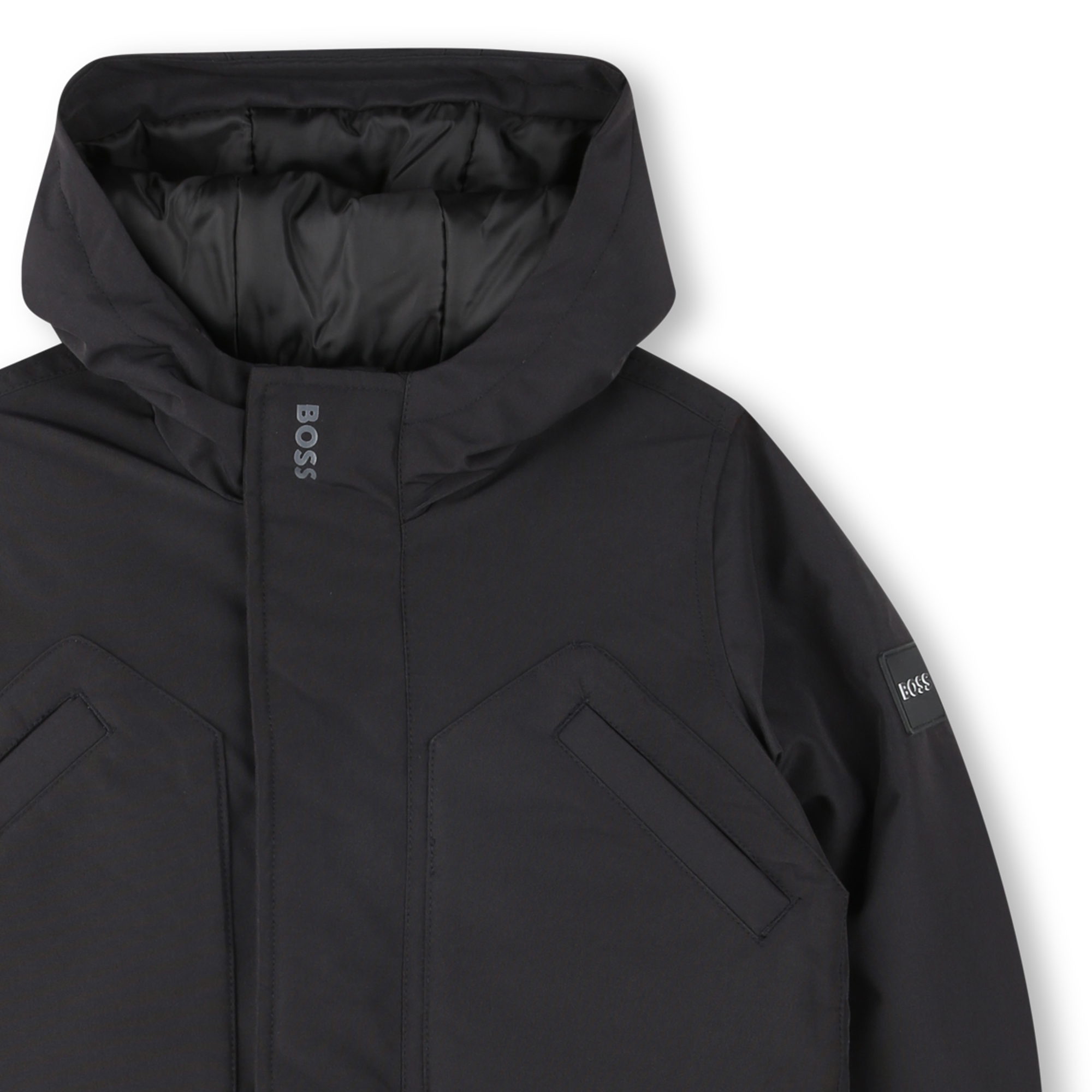 Parka met capuchon BOSS Voor