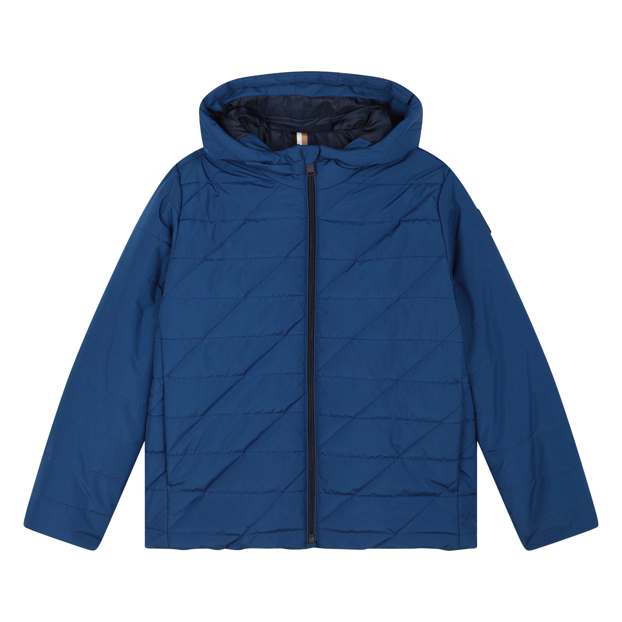 Hooded puffer jacket BOSS for BOY