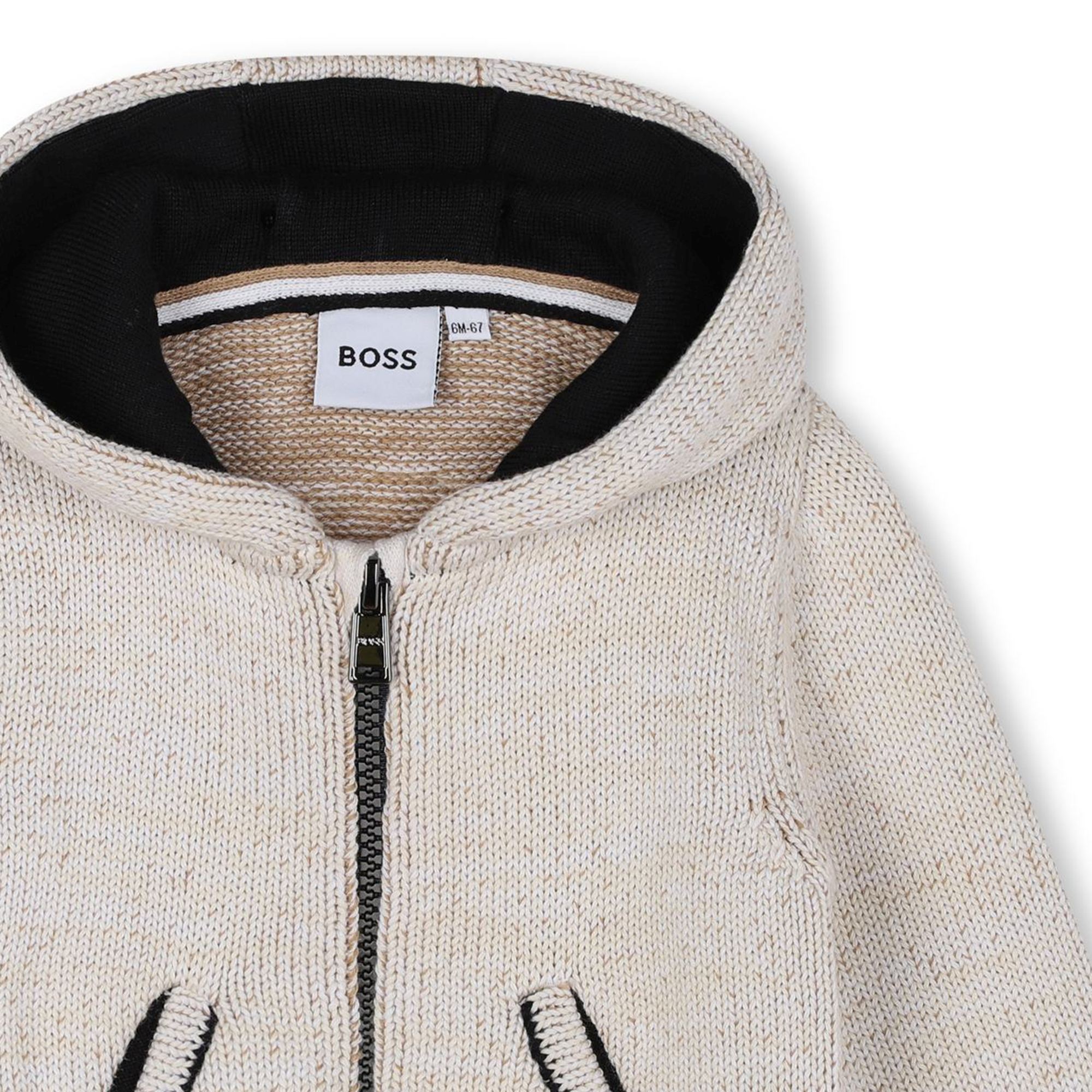 Chaqueta con capucha BOSS para NIÑO