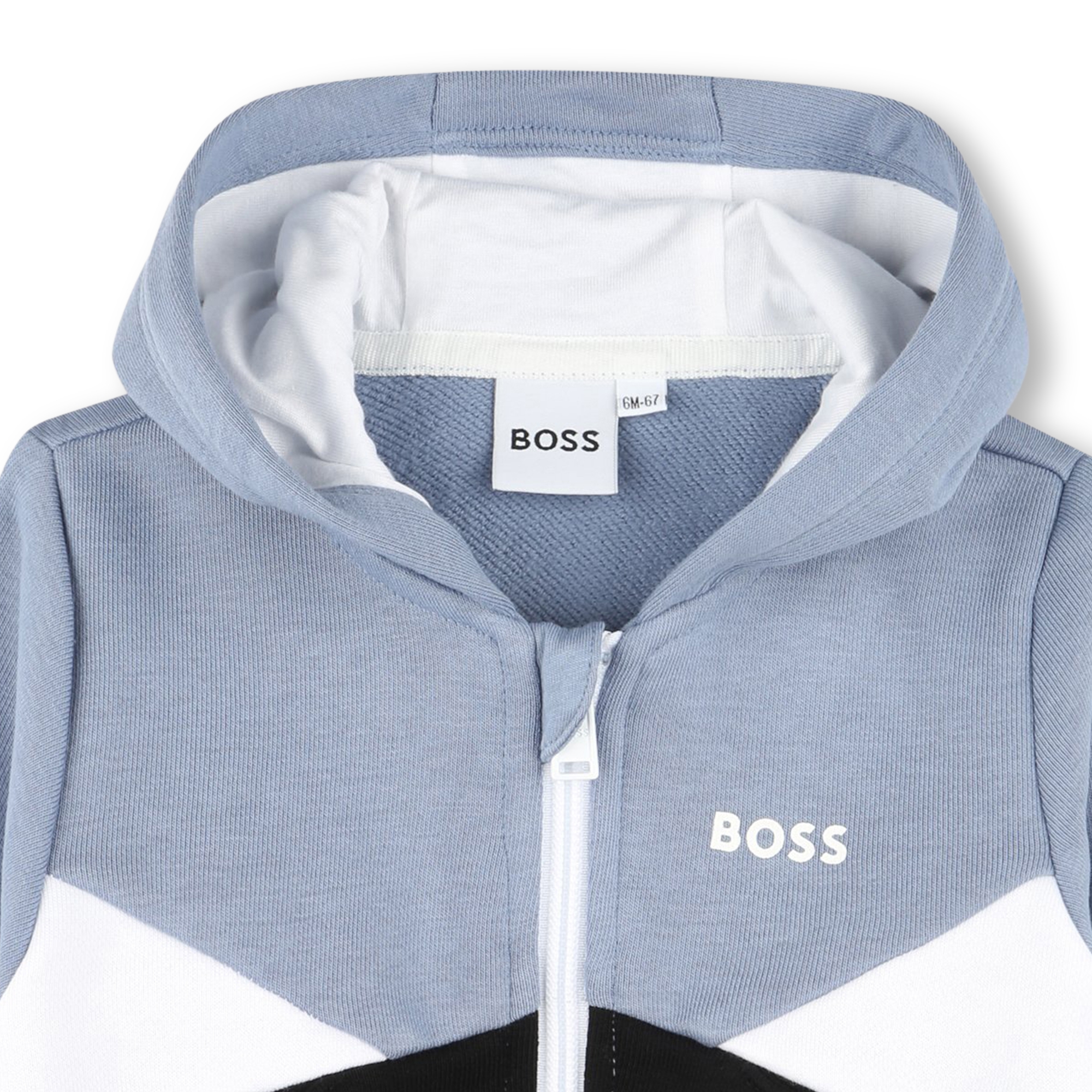 CARDIGAN A CAPUCHE BOSS pour GARCON