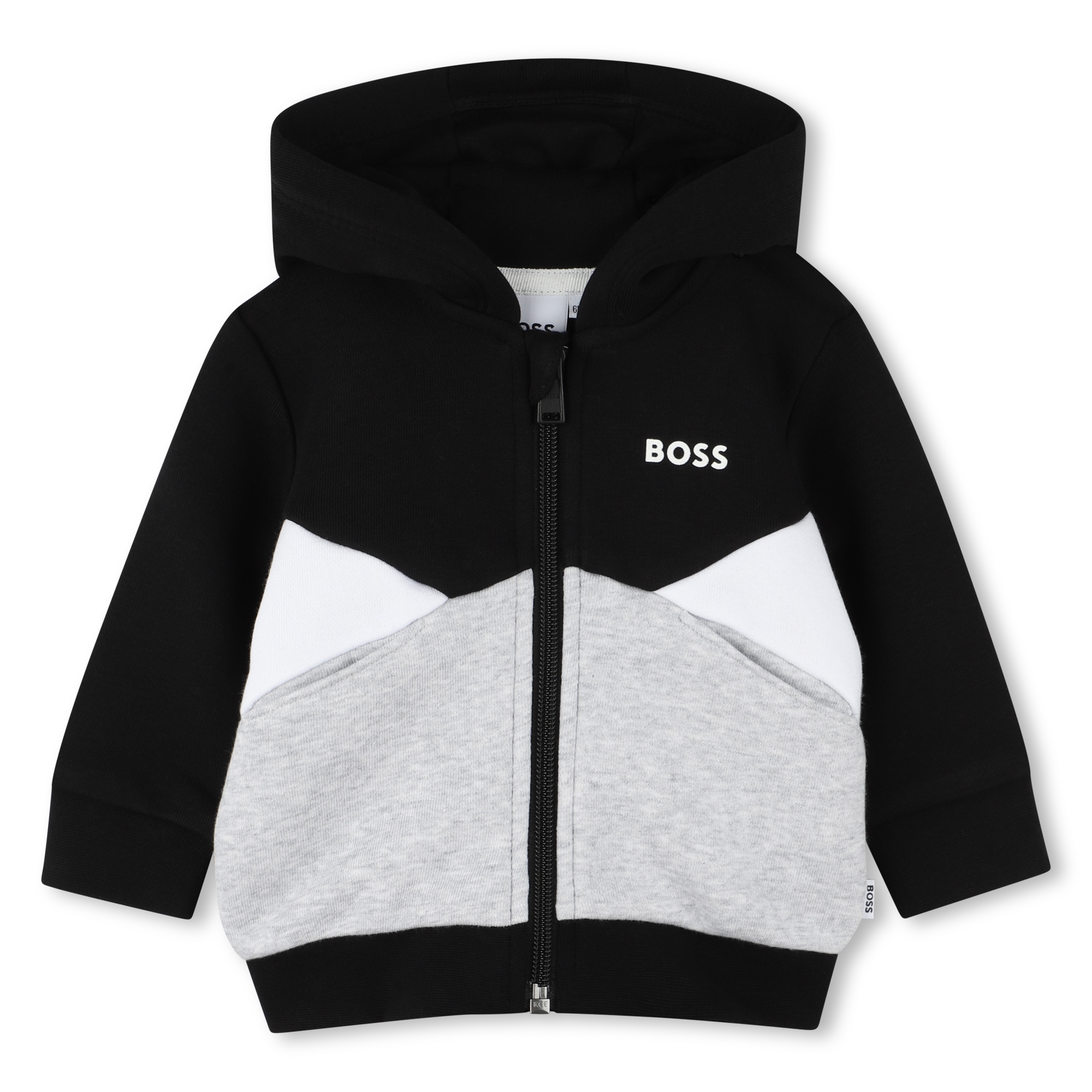 CARDIGAN A CAPUCHE BOSS pour GARCON