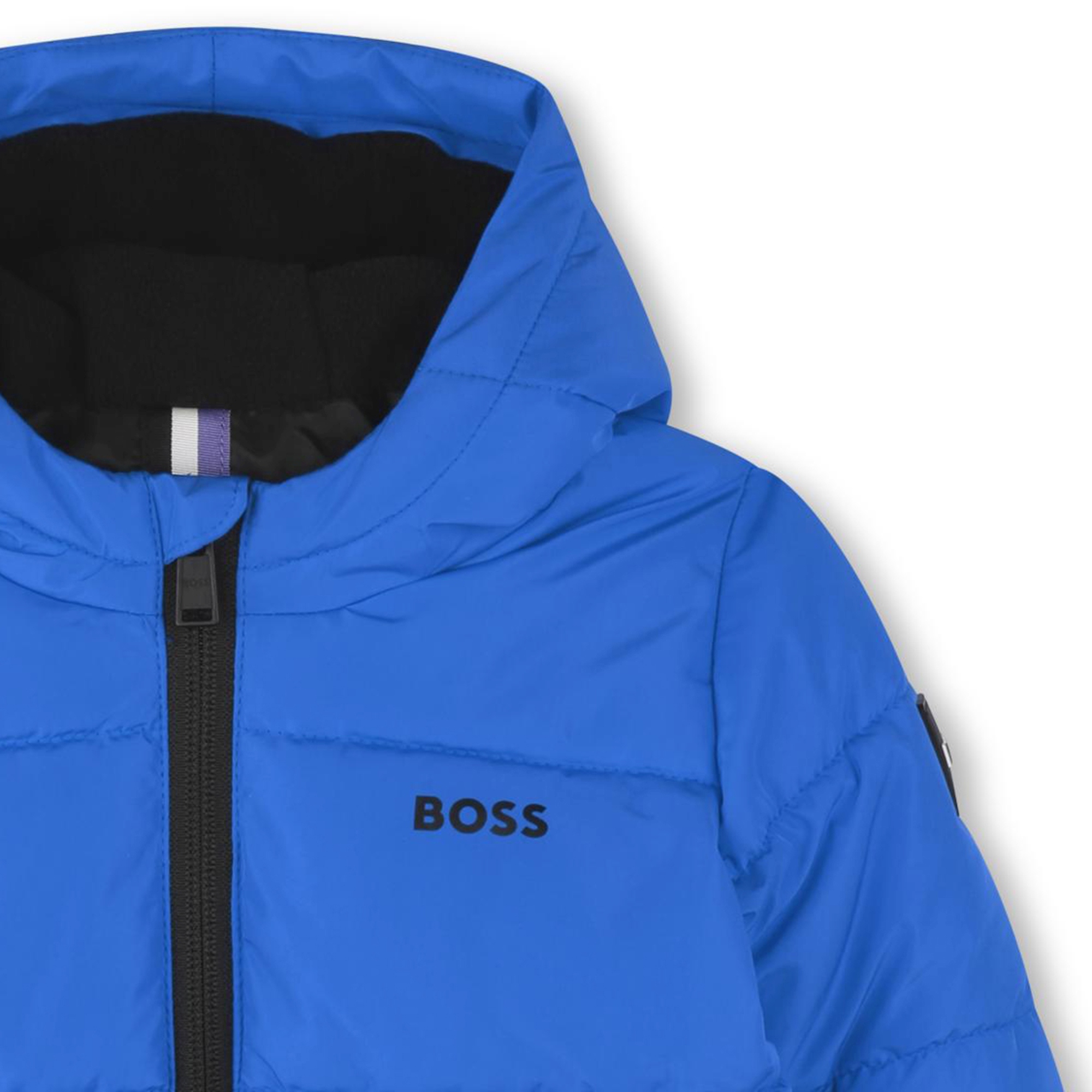 Wasserabweisende Kapuzenjacke BOSS Für JUNGE