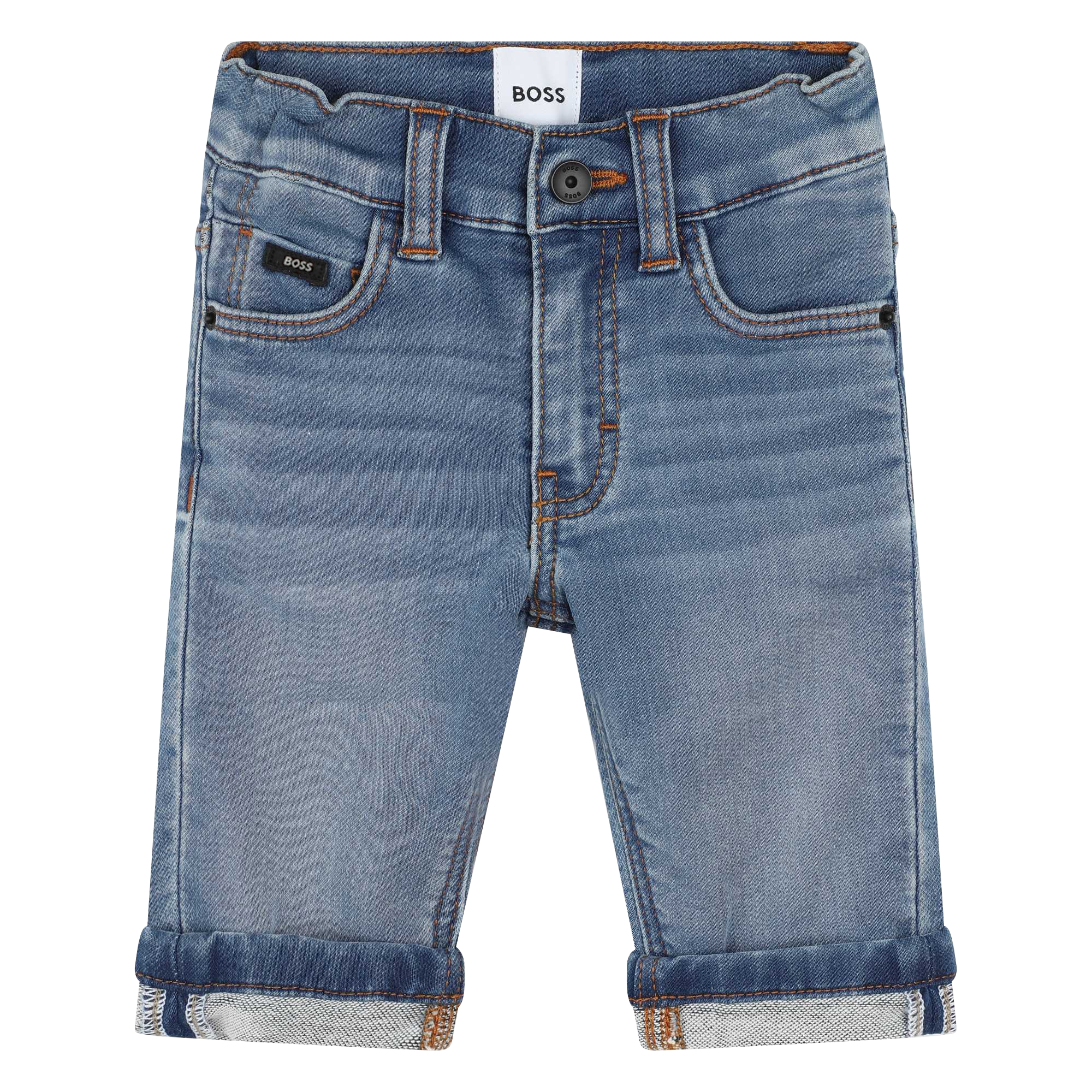 Cotton and lyocell jeans BOSS for BOY