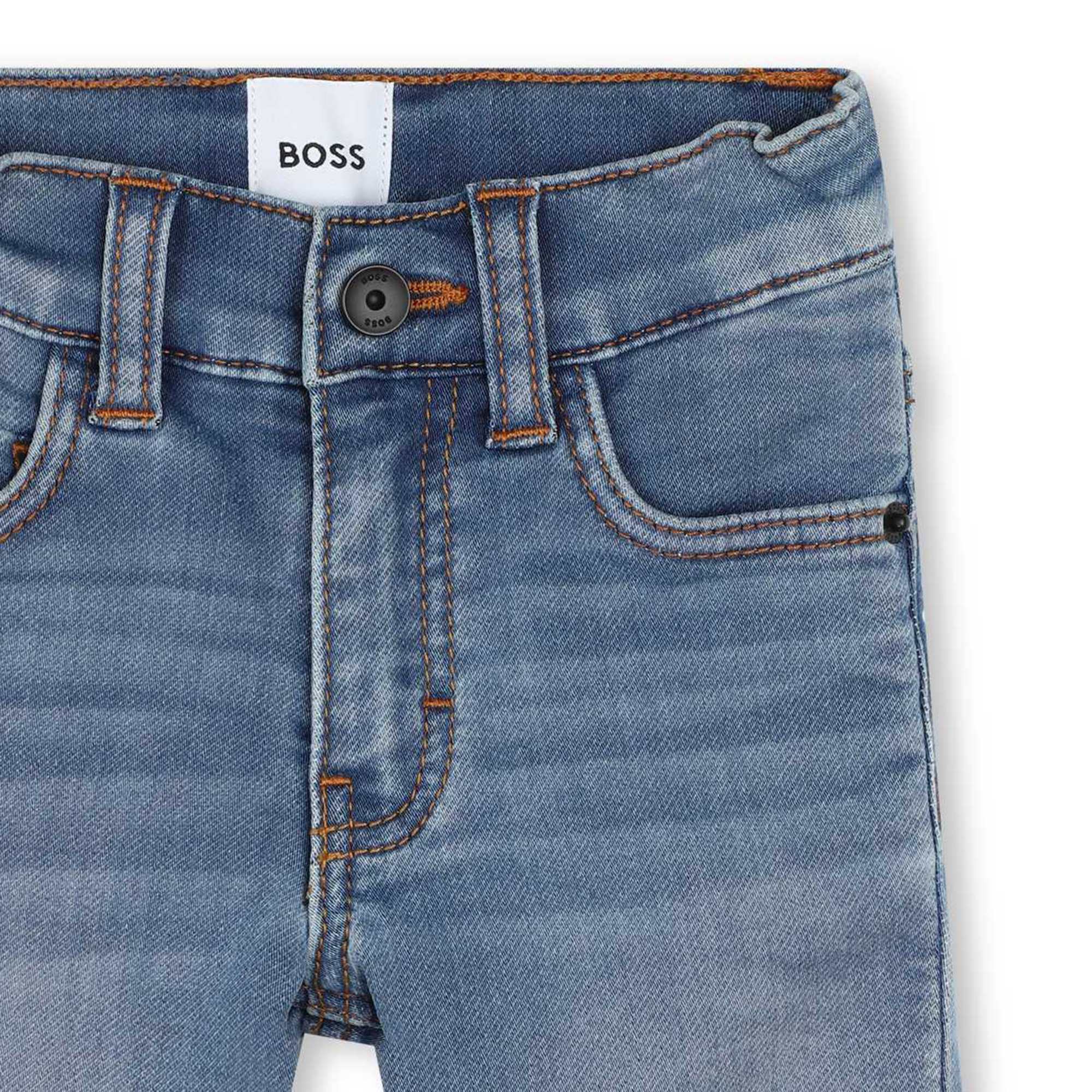 Jeans aus Baumwolle & Lyocell BOSS Für JUNGE