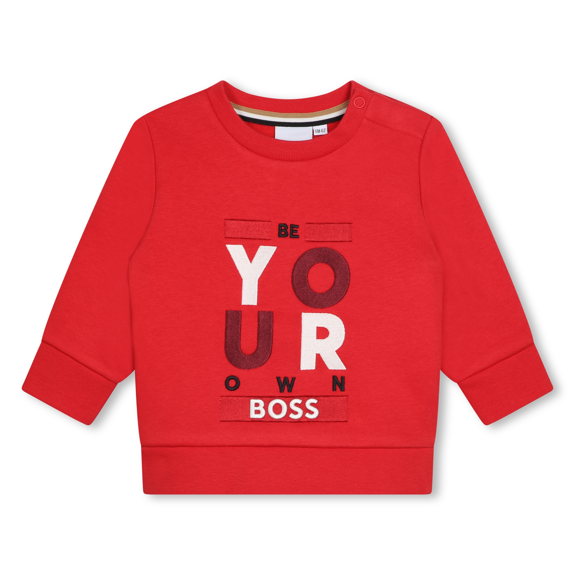 Printed round-neck sweatshirt BOSS for BOY