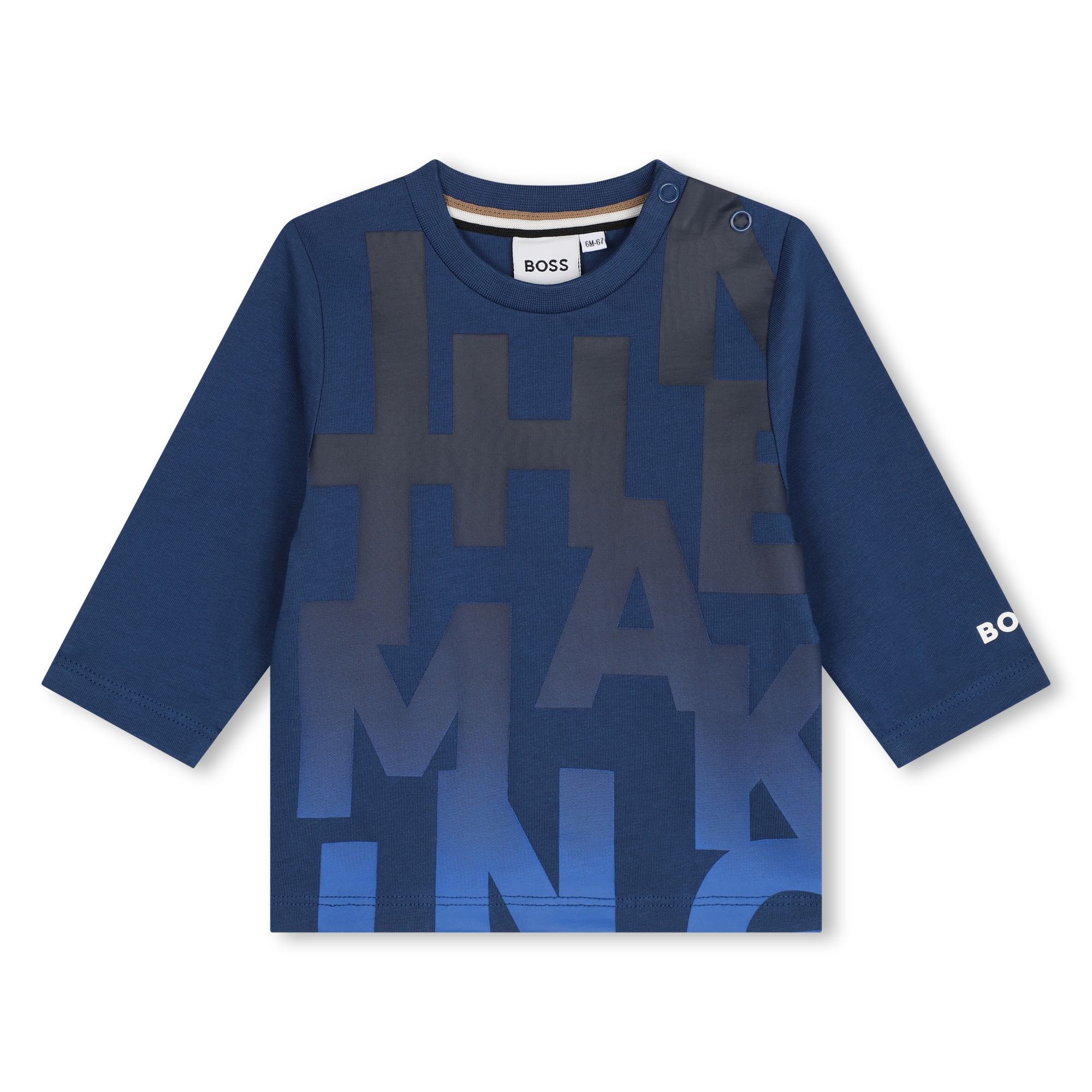 T-shirt with print on front BOSS for BOY