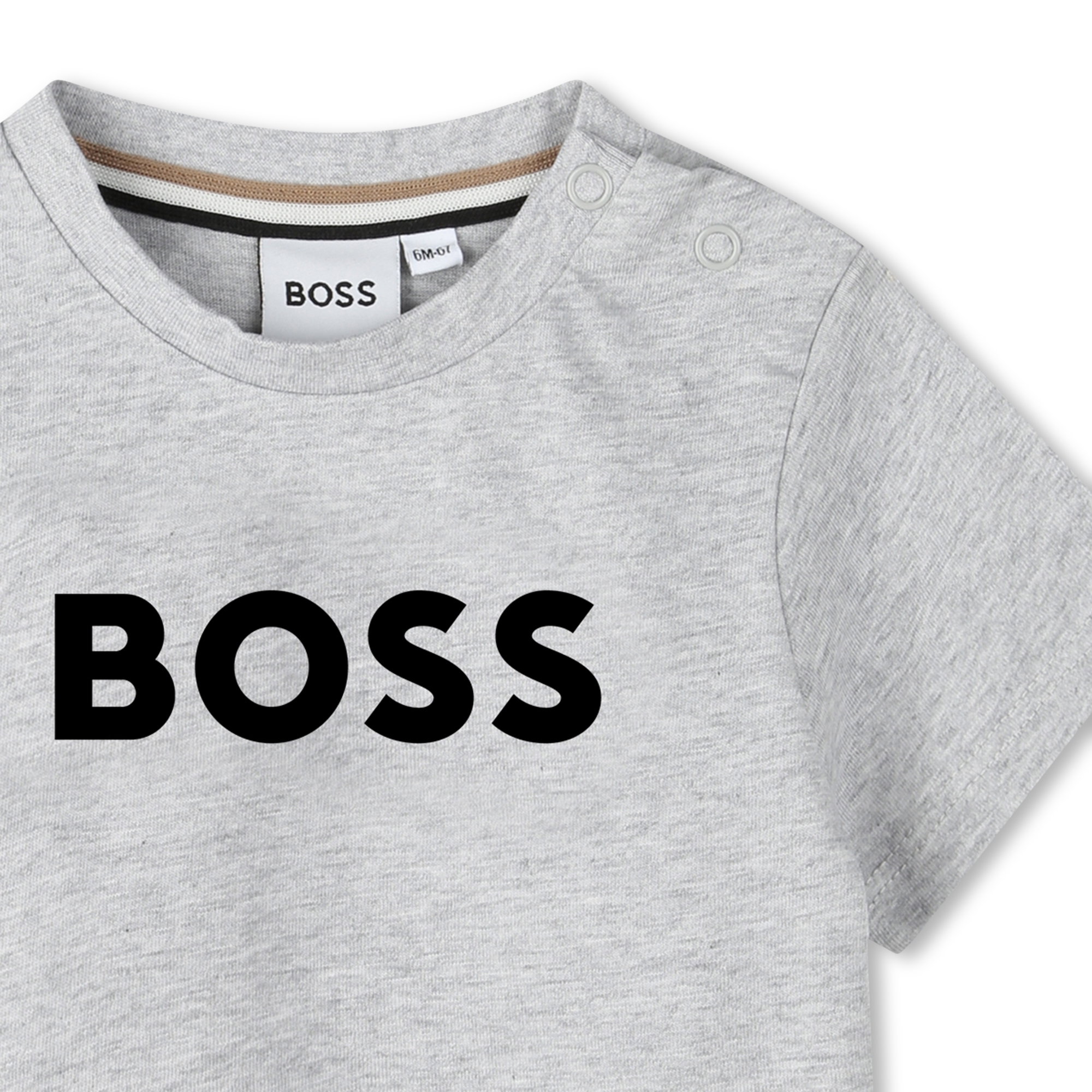 T-shirt en coton avec logo BOSS pour GARCON