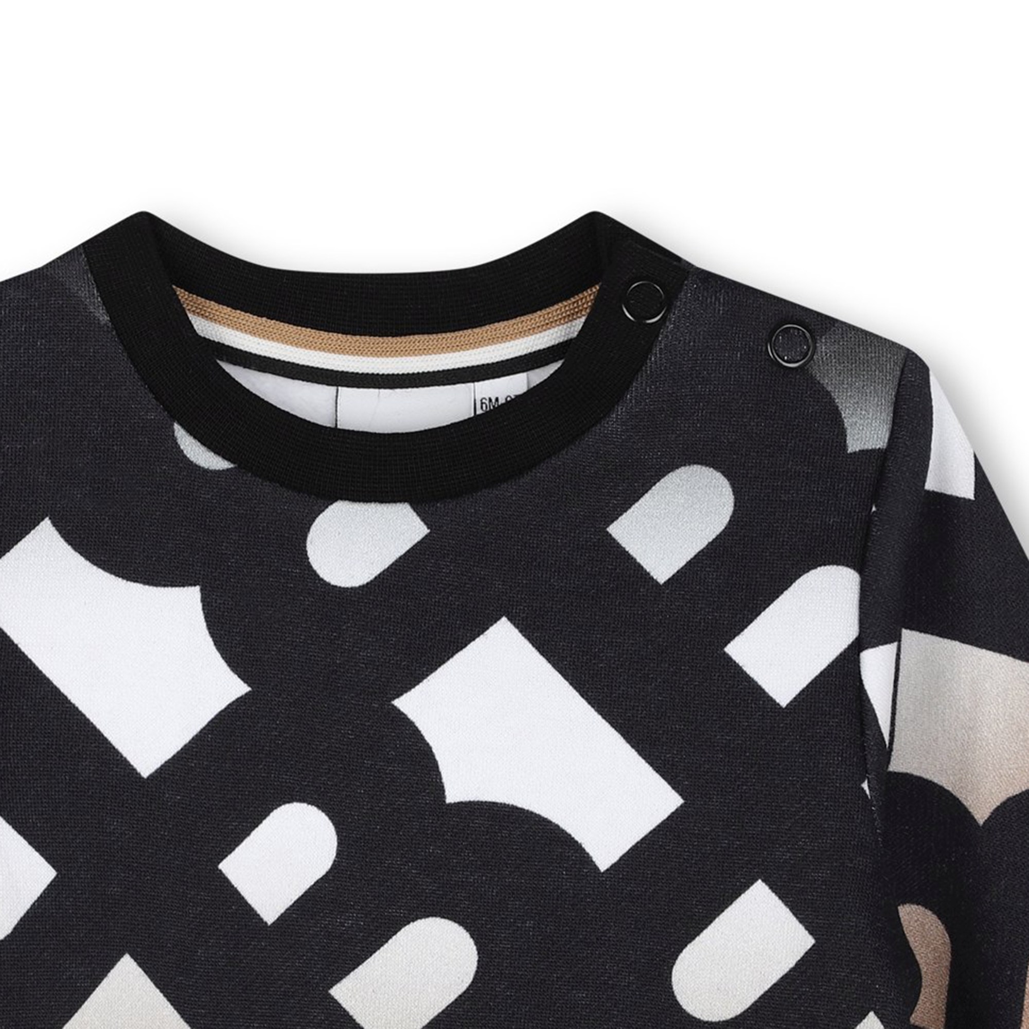 Tricoloured printed sweatshirt BOSS for BOY