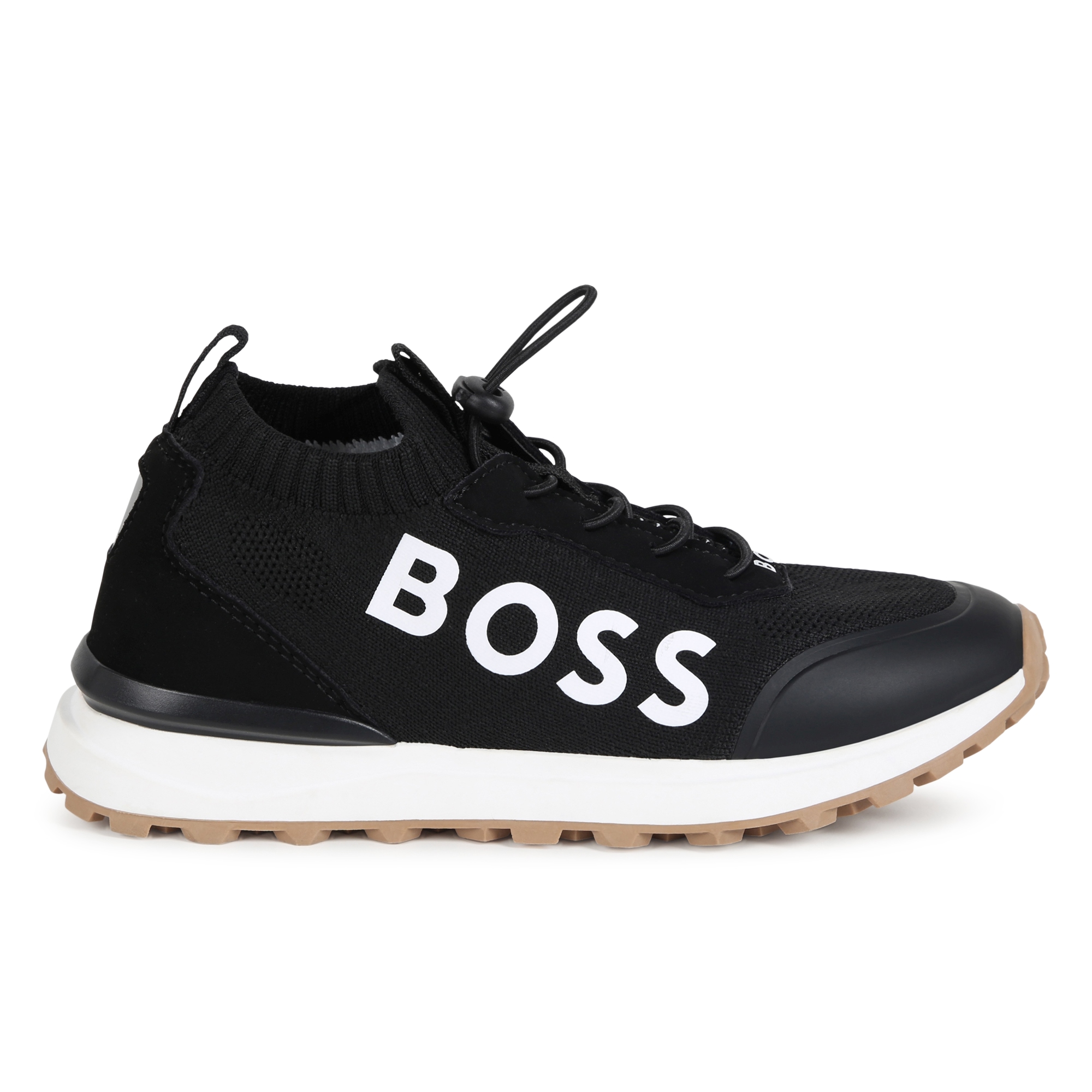 Sneakers stringate bimateriali BOSS Per RAGAZZO