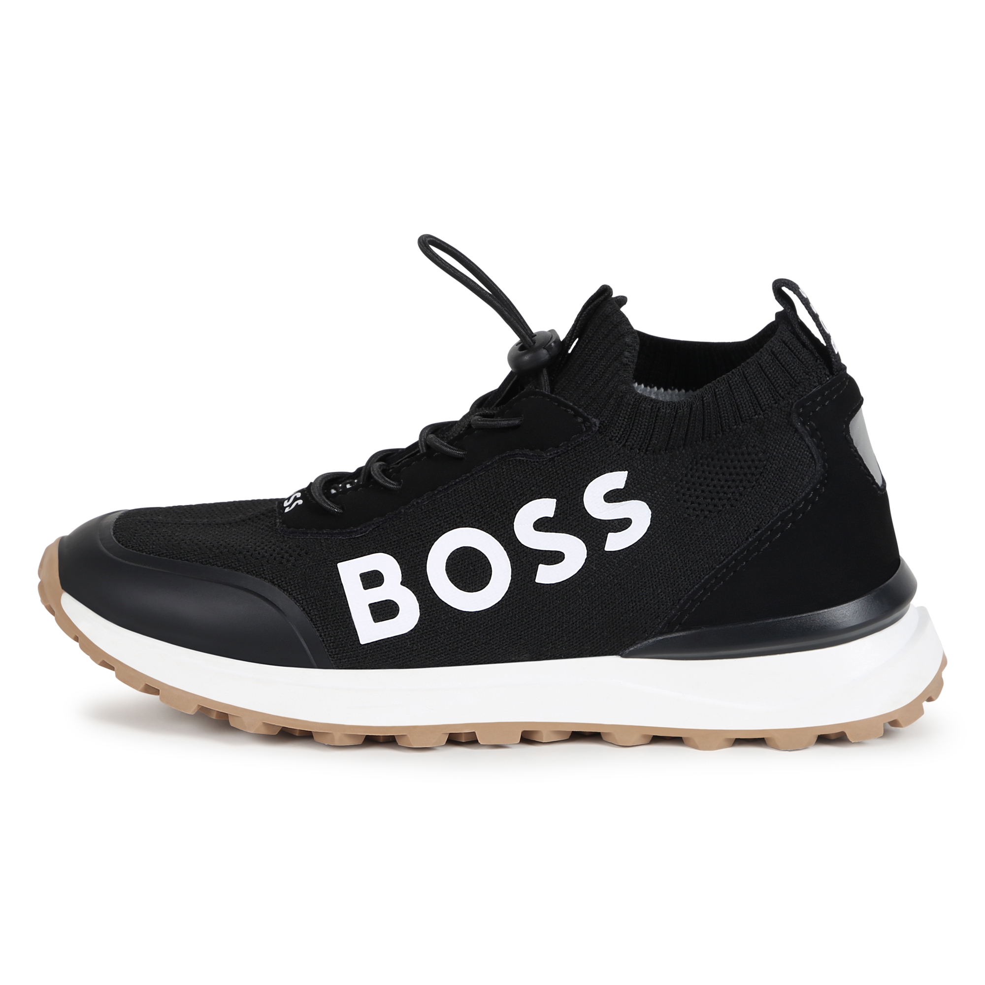 Sneakers stringate bimateriali BOSS Per RAGAZZO