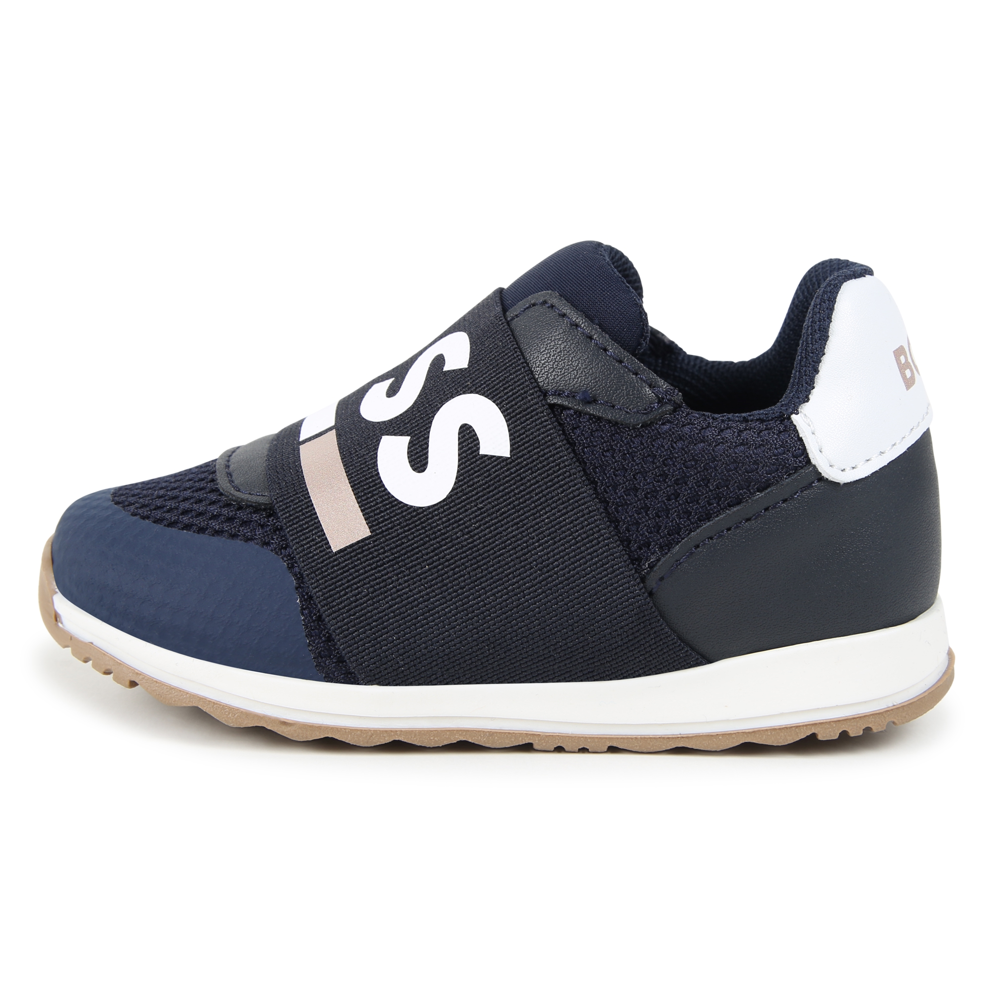 Sneakers elastico bimateriale BOSS Per RAGAZZO