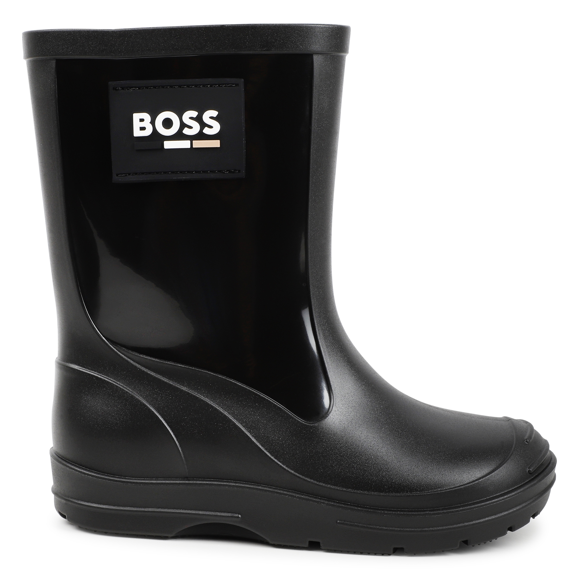 Bi-textured rain boots BOSS for BOY