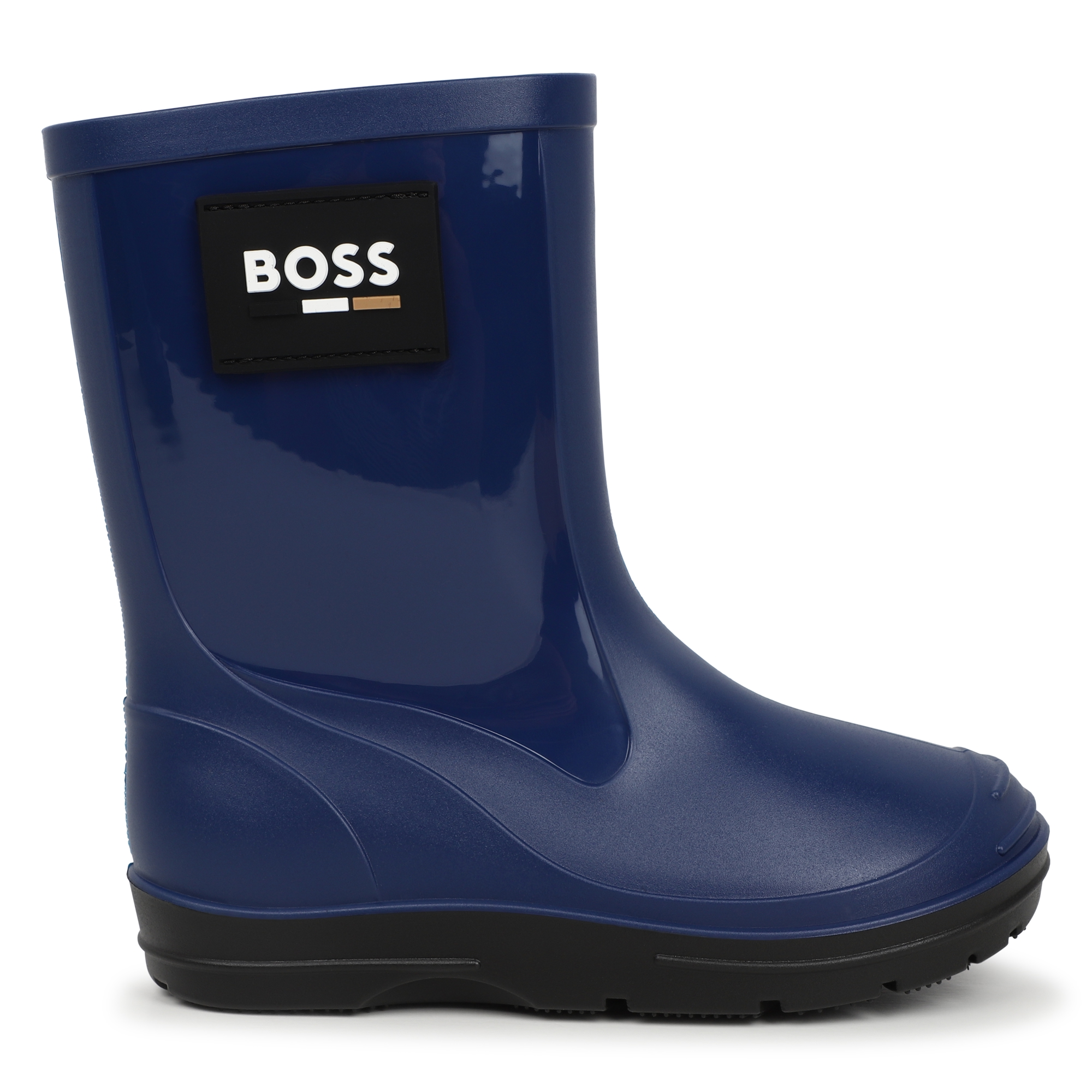 Regenlaarzen met logo BOSS Voor