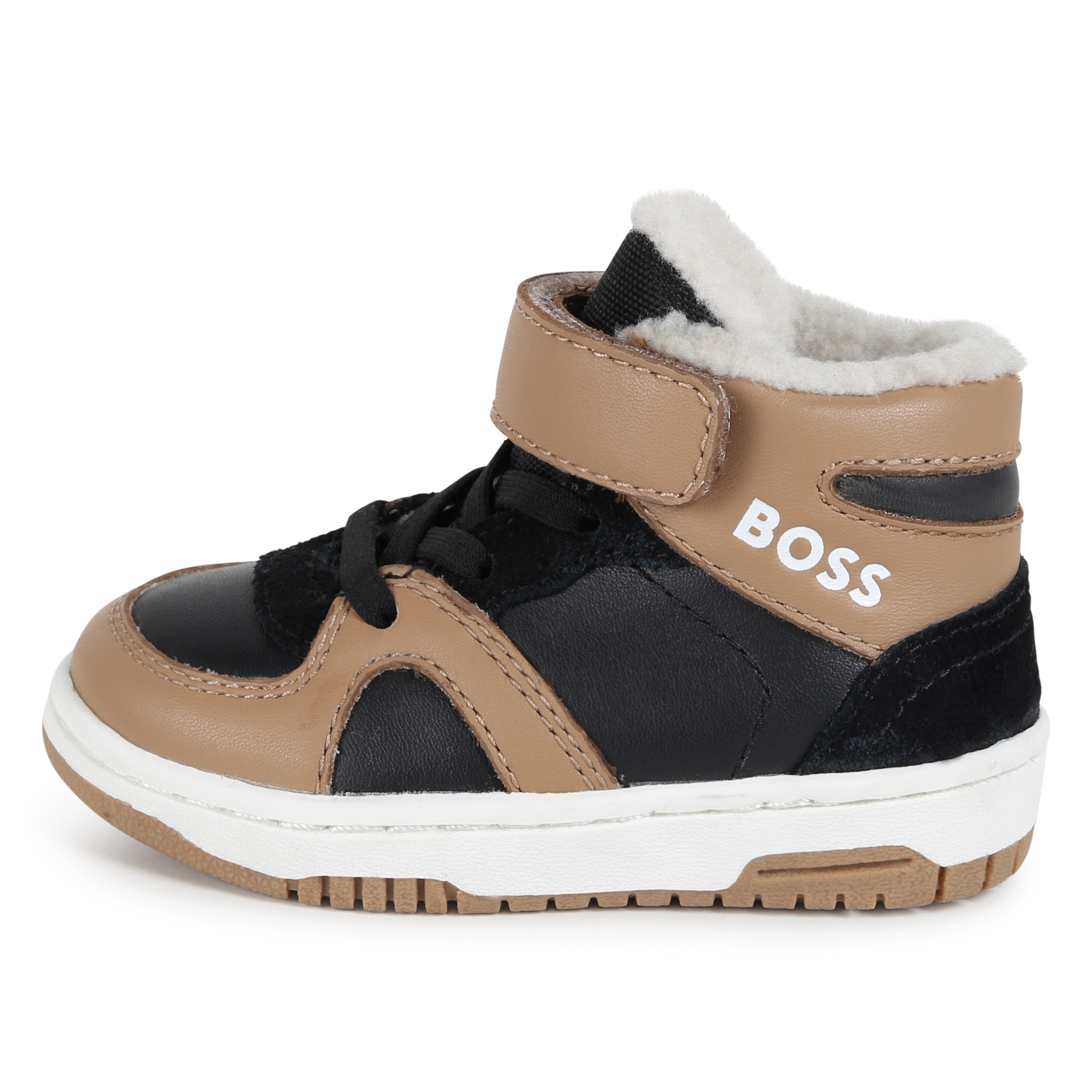 Sneakers con velcro e lacci BOSS Per RAGAZZO