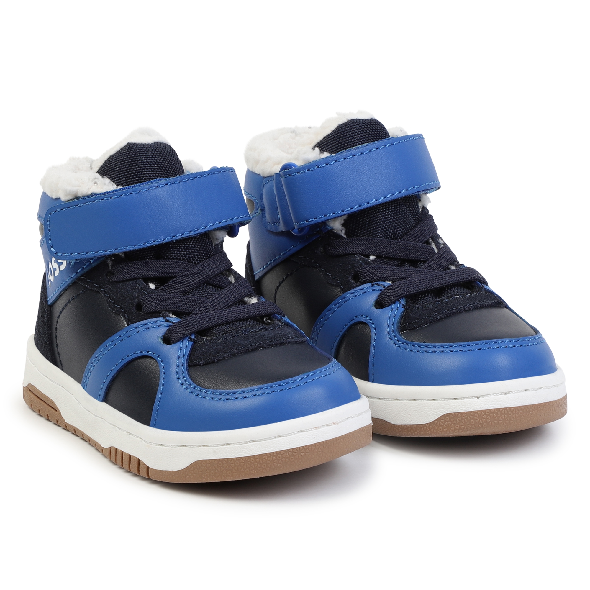 Sneakers con velcro e lacci BOSS Per RAGAZZO