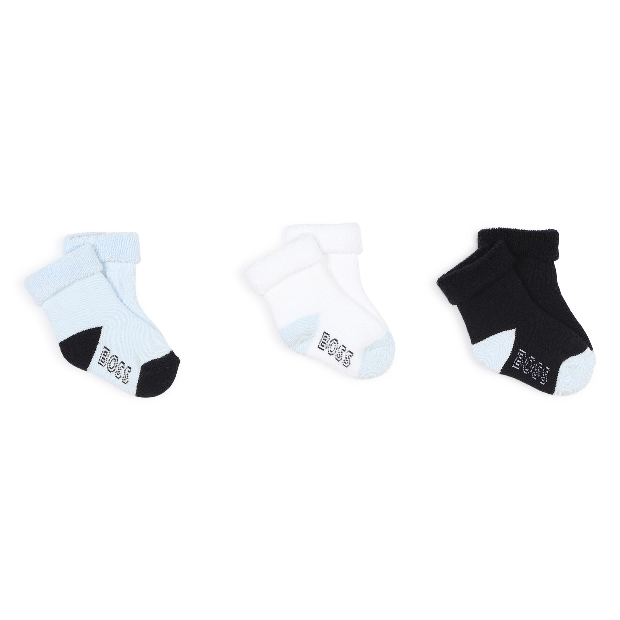 Pack de 3 pares de calcetines BOSS para NIÑO