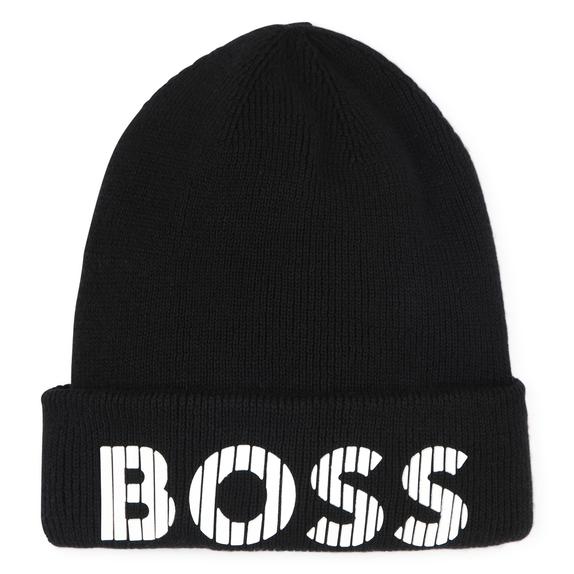 Gorro con vuelta BOSS para NIÑO