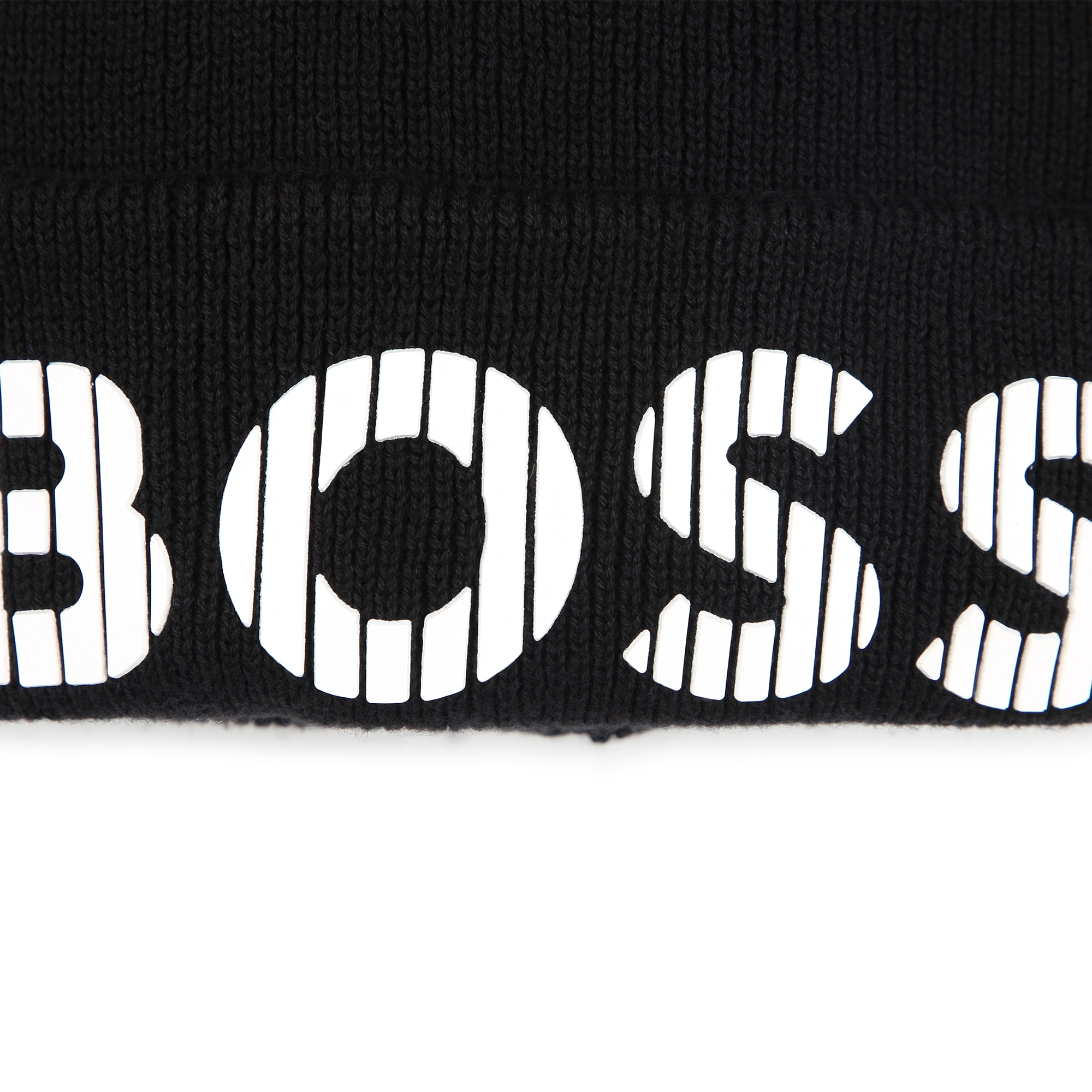 Beanie with fold-up cuff BOSS for BOY