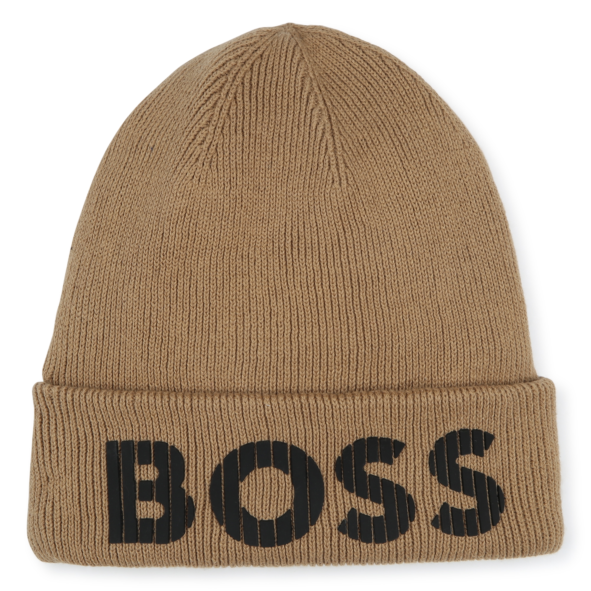 Gorro con vuelta BOSS para NIÑO