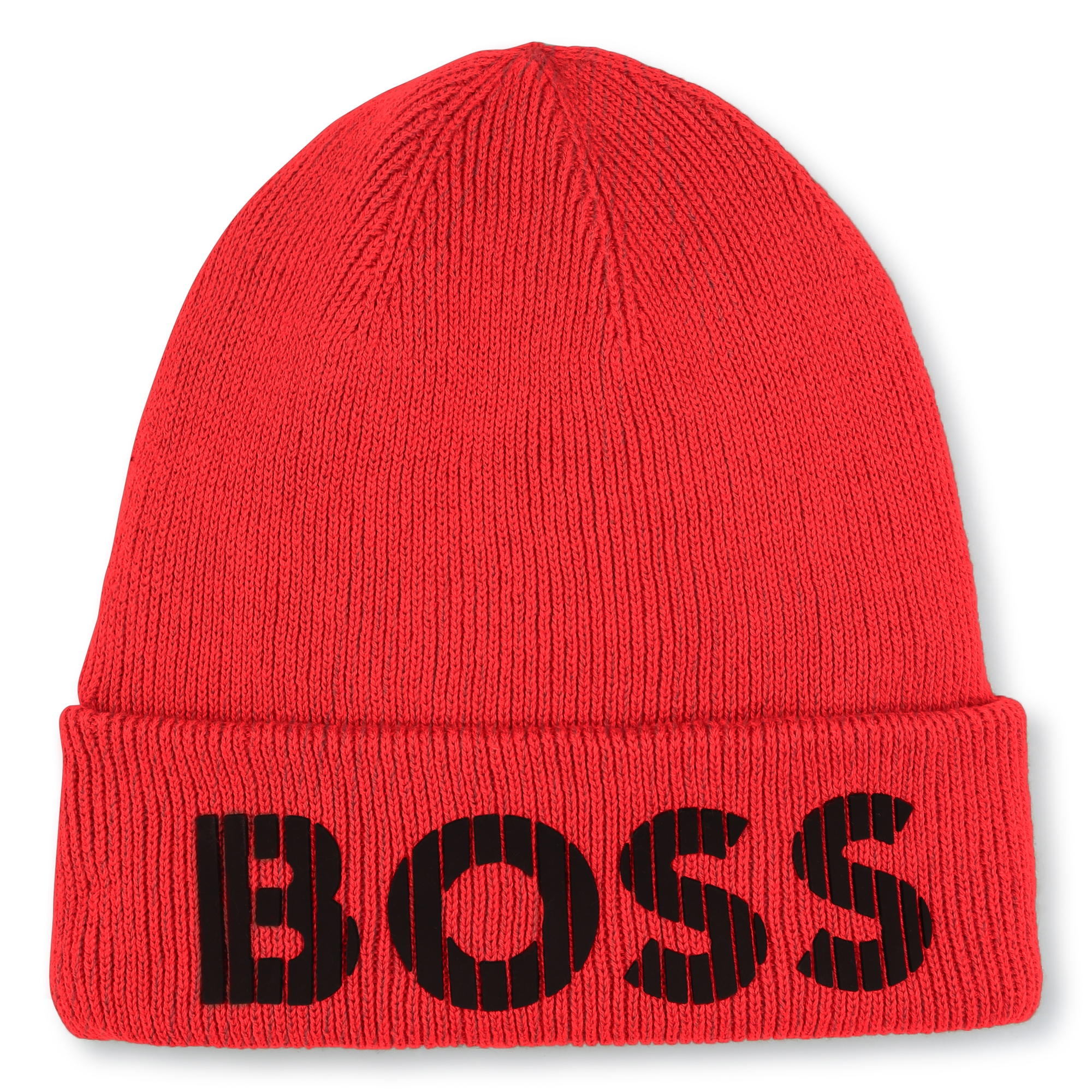 Beanie with fold-up cuff BOSS for BOY