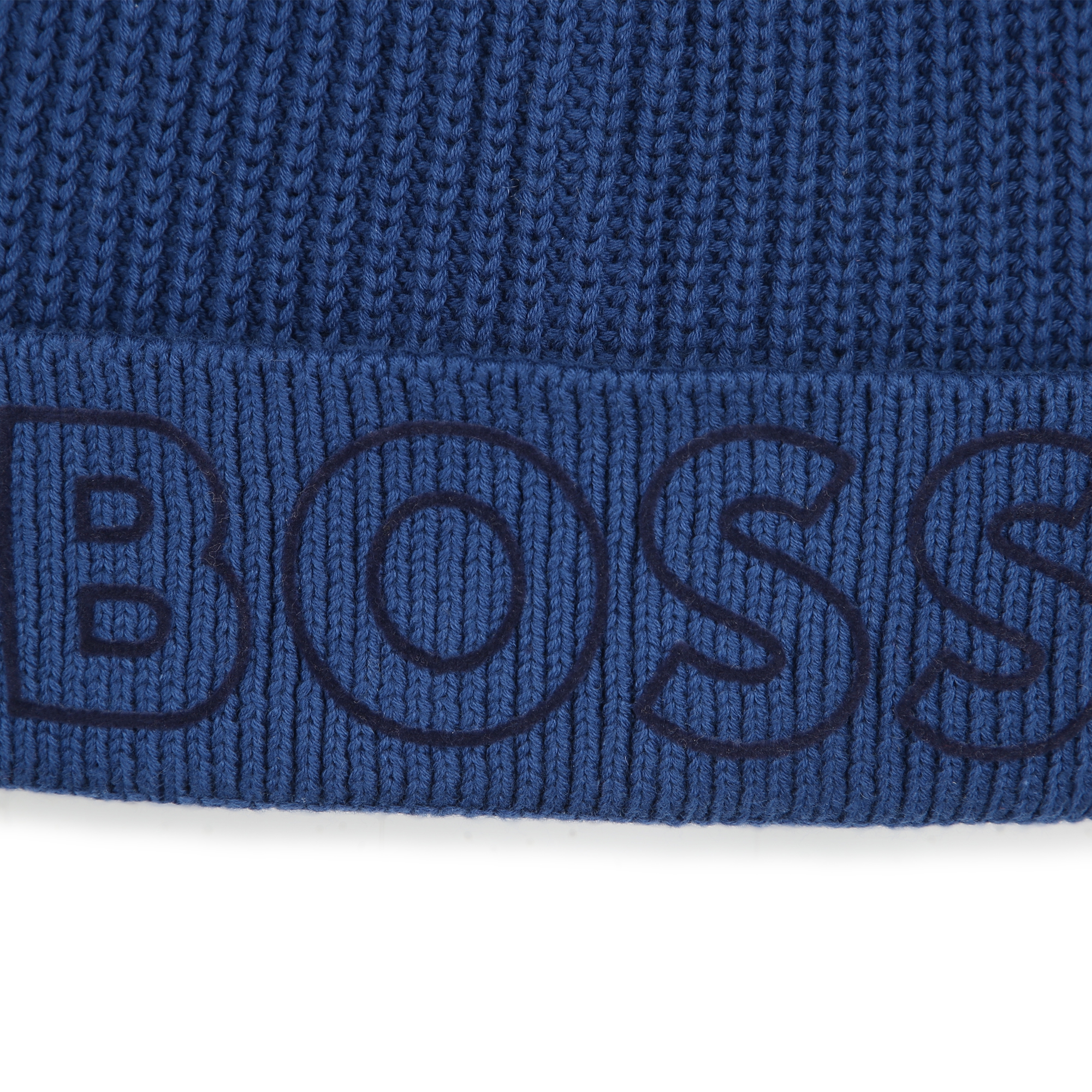 Snug cotton beanie BOSS for BOY