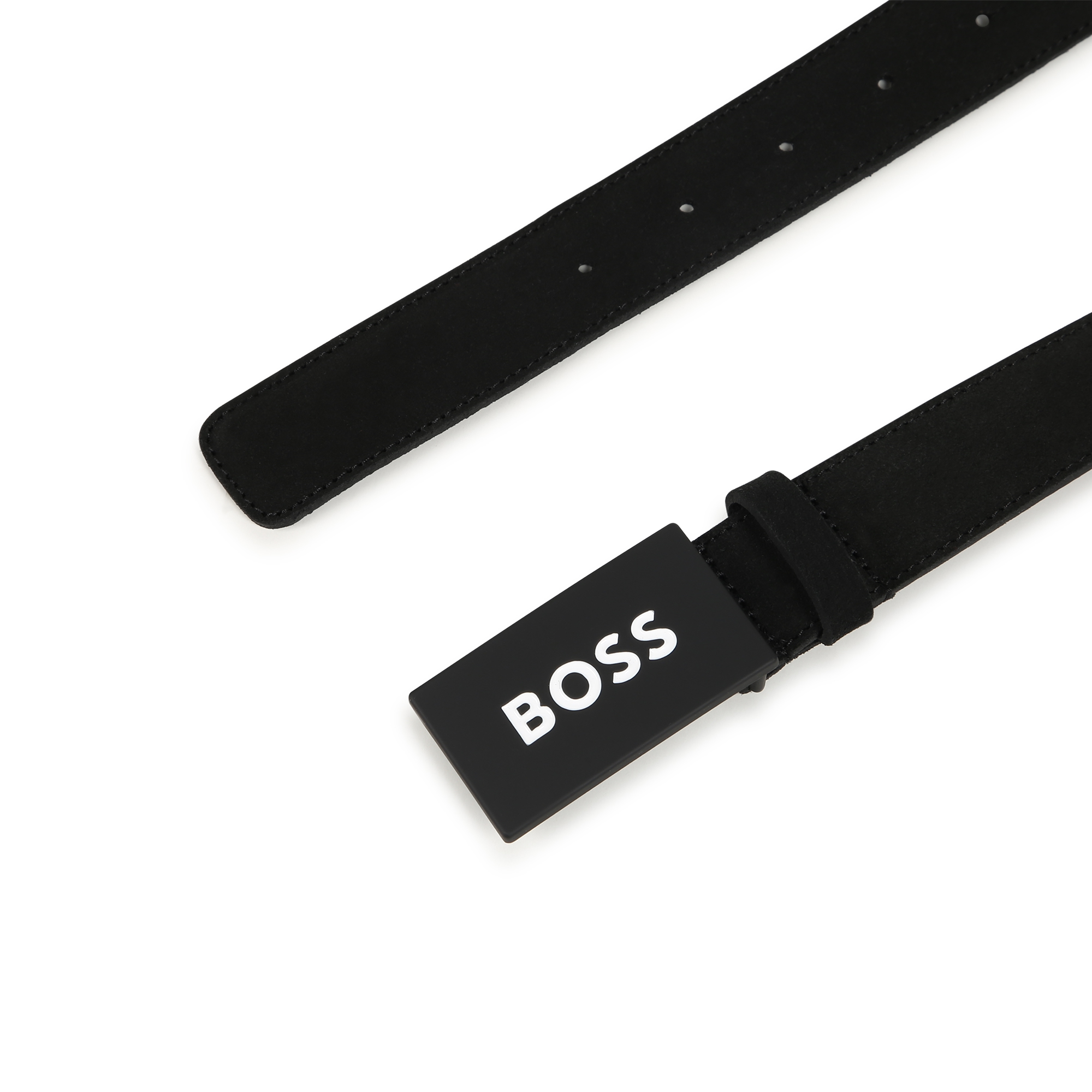 Leather belt BOSS for BOY