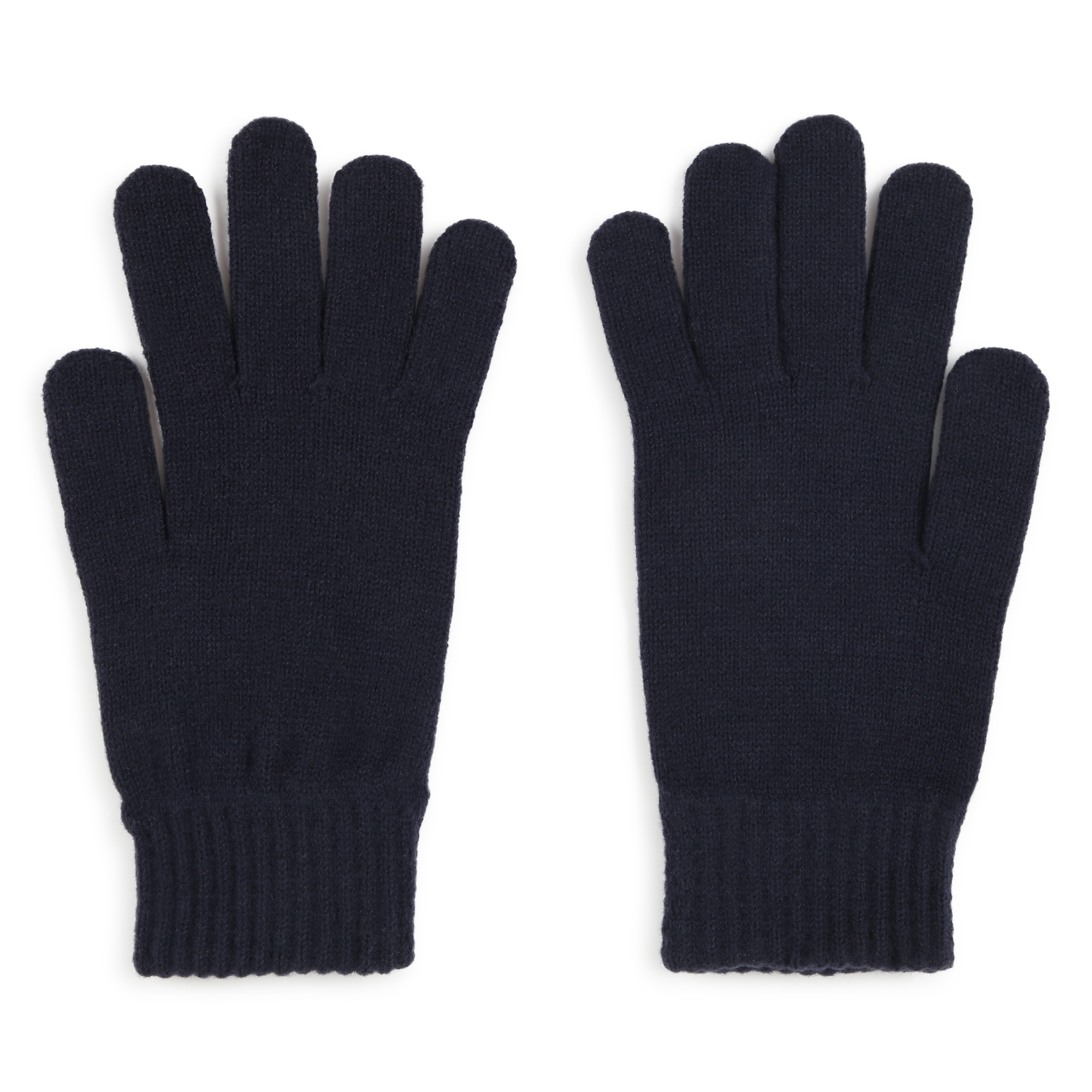 Gants unis en tricot BOSS pour GARCON