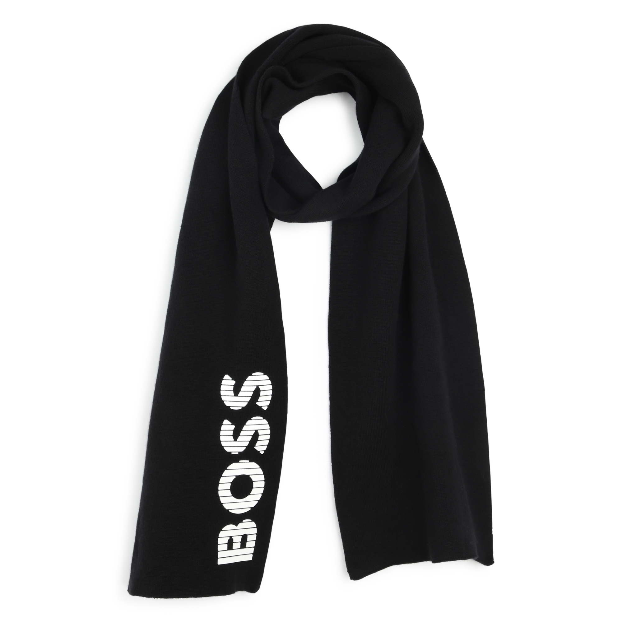 Sciarpa tricot in cotone BOSS Per RAGAZZO