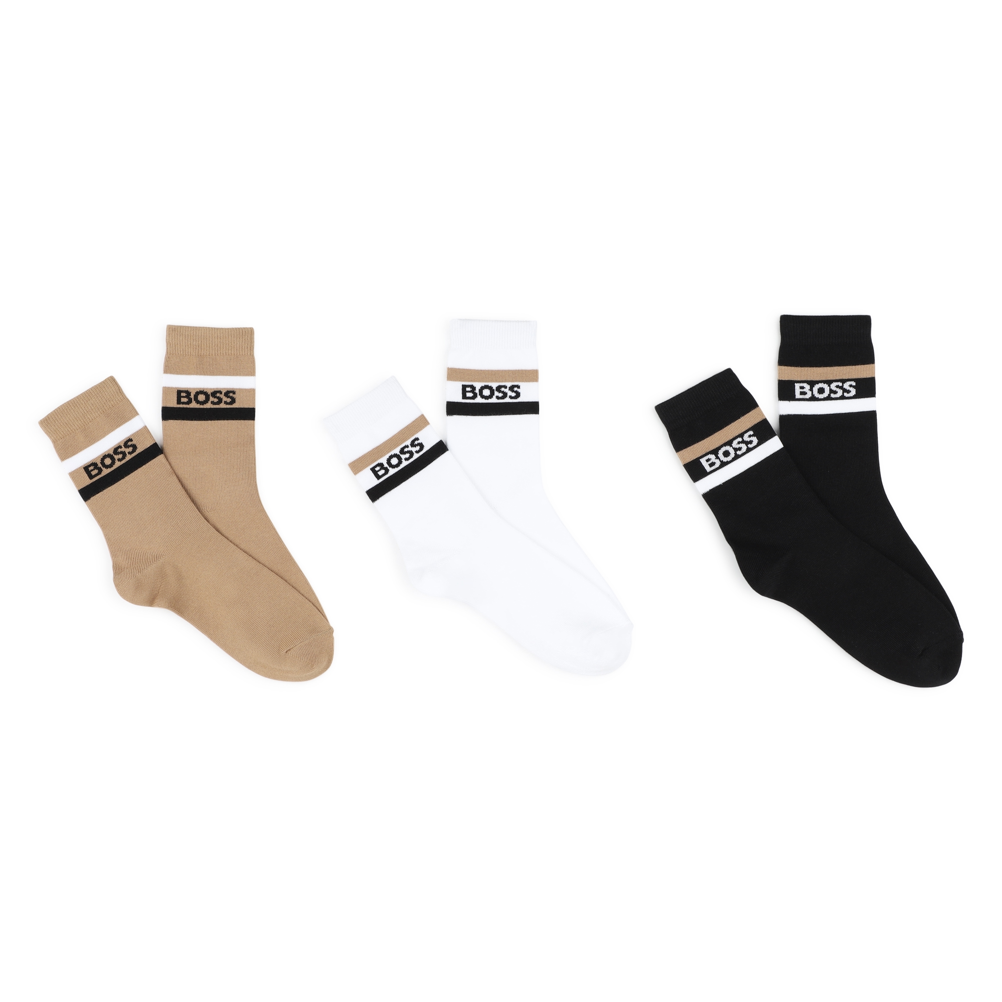 Lot de 3 paires de chaussettes BOSS pour GARCON