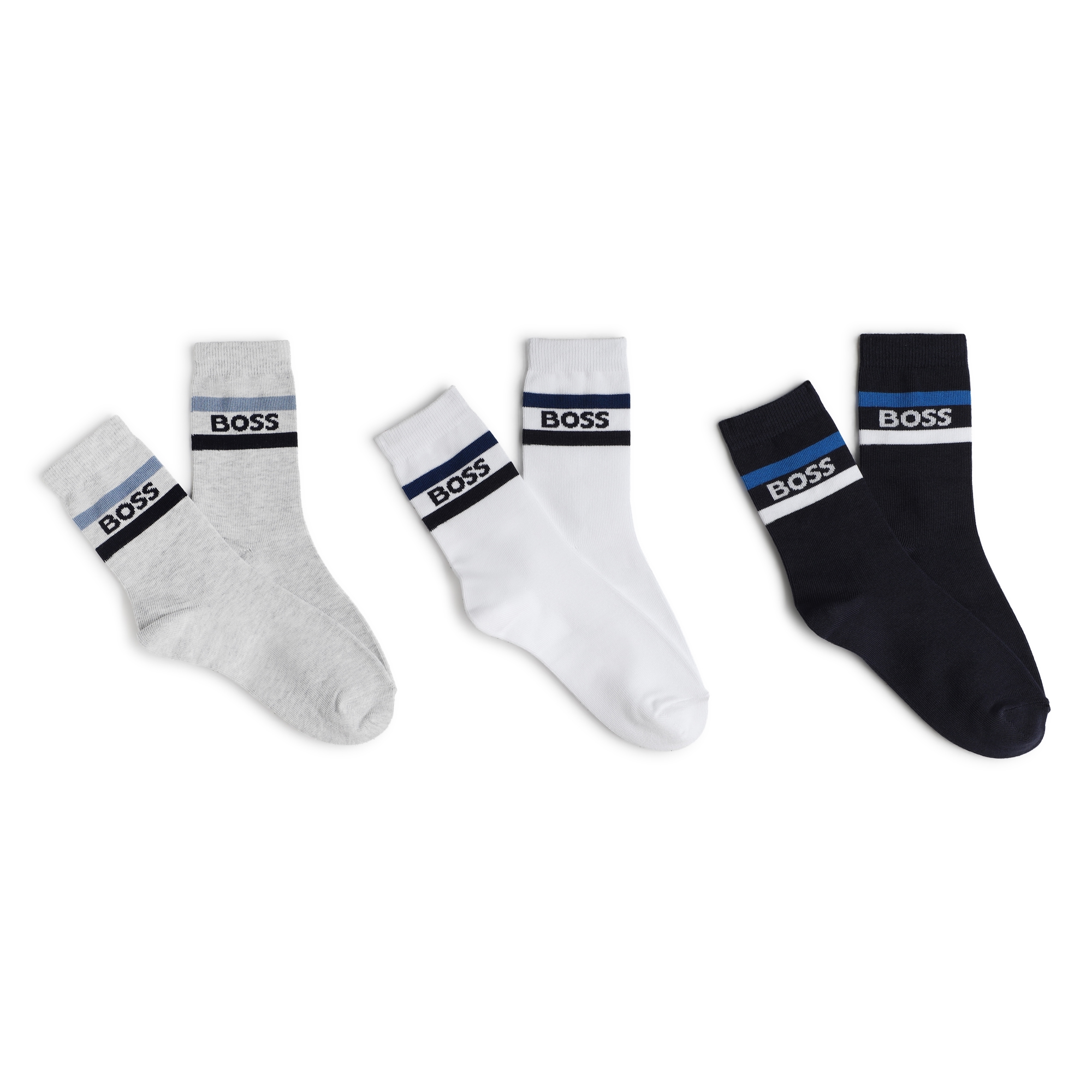 Set aus 3 Paar Socken BOSS Für JUNGE