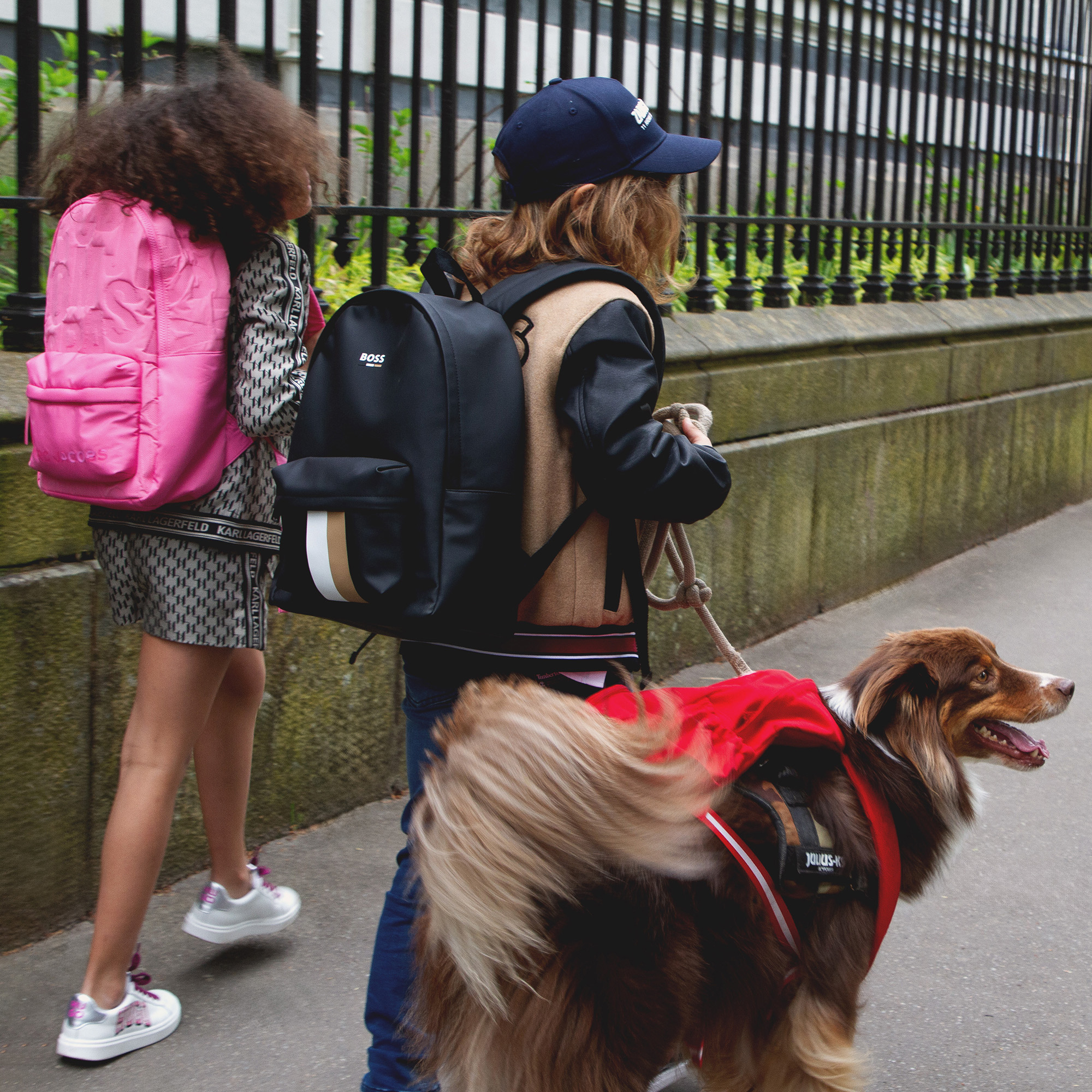 Backpack with pockets BOSS for BOY