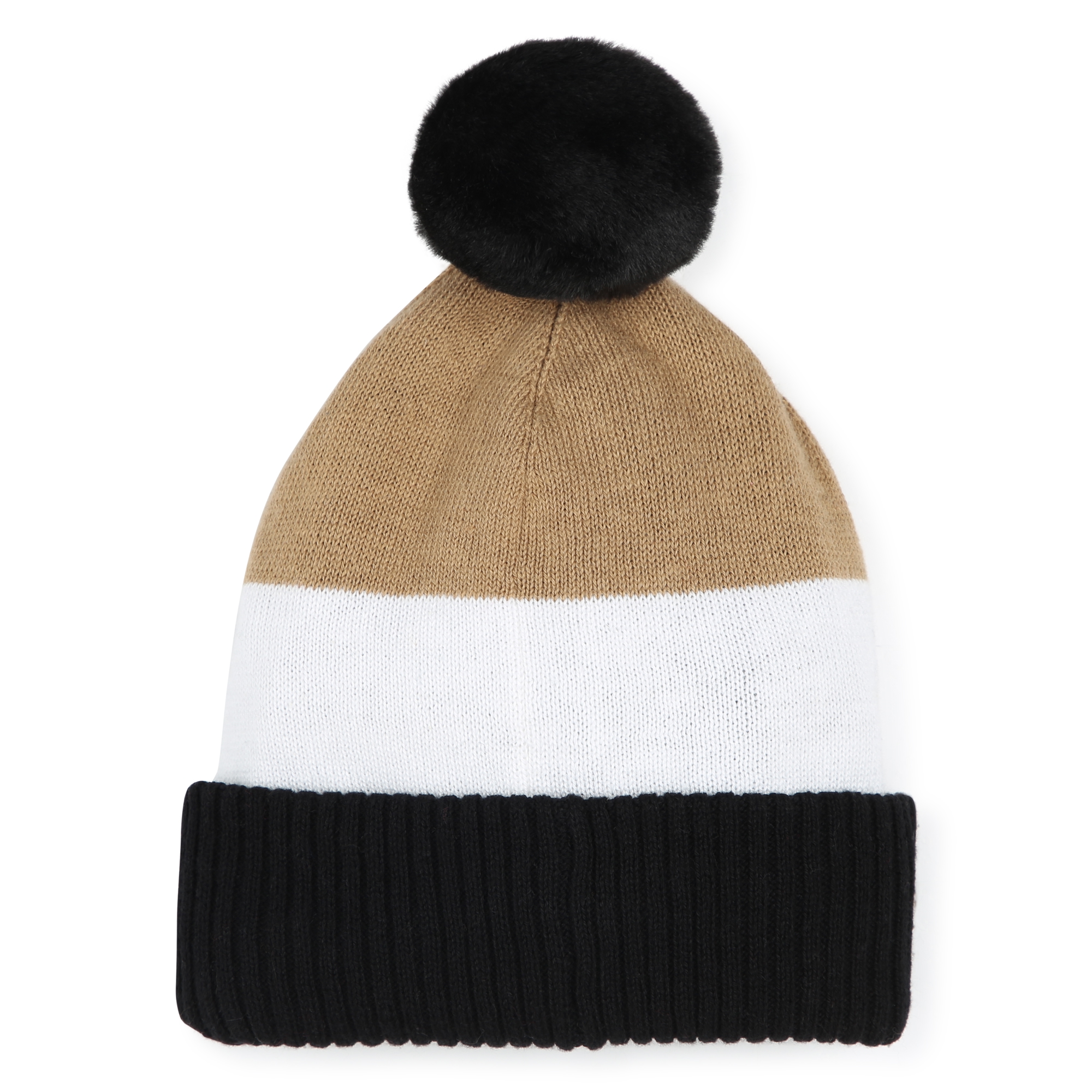 Beanie with pompom BOSS for BOY