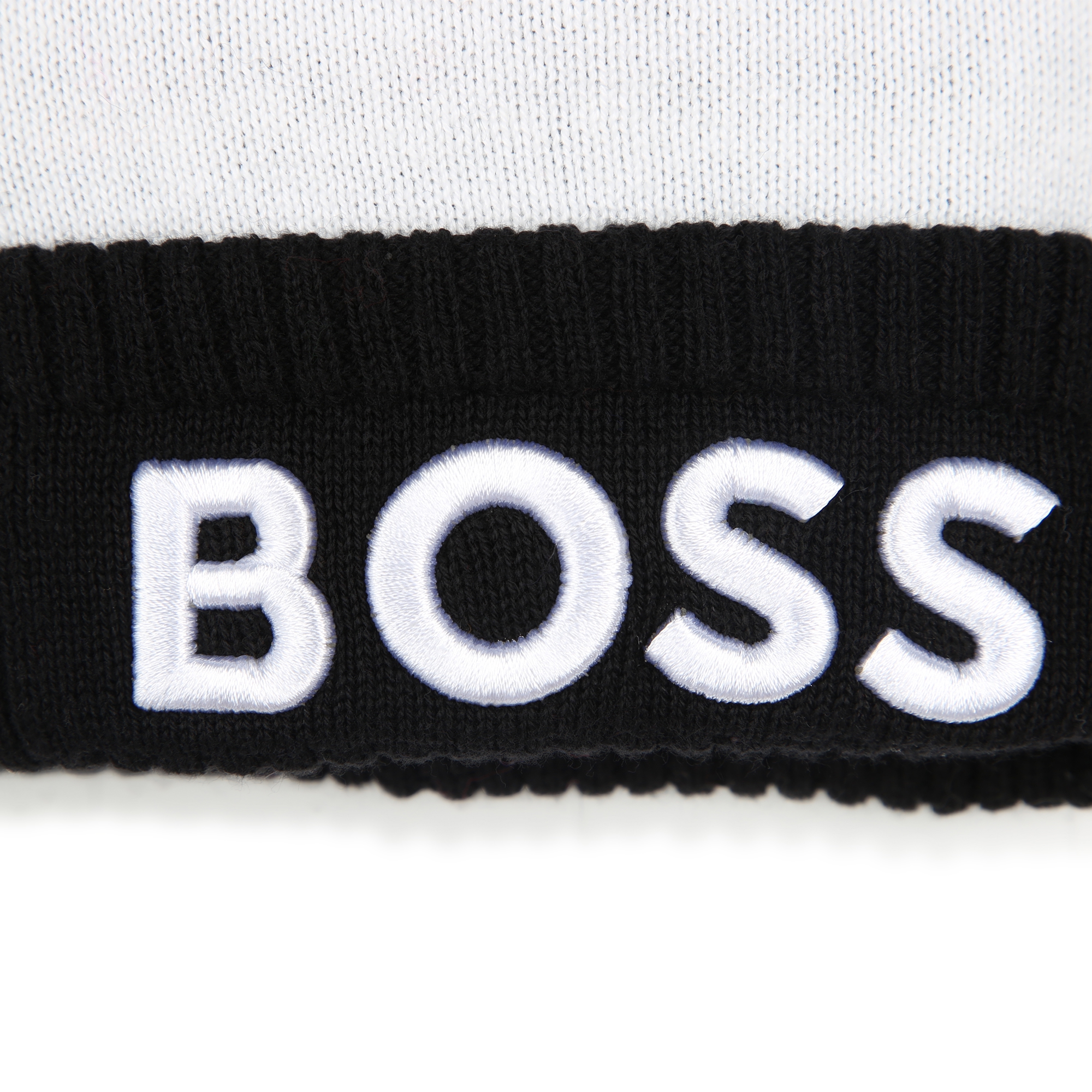 Bonnet à pompon BOSS pour GARCON