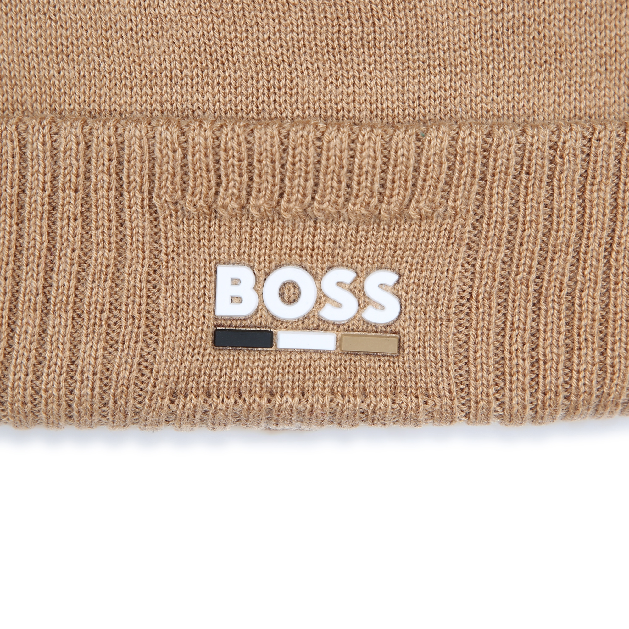 Berretto tricot con risvolto BOSS Per RAGAZZO