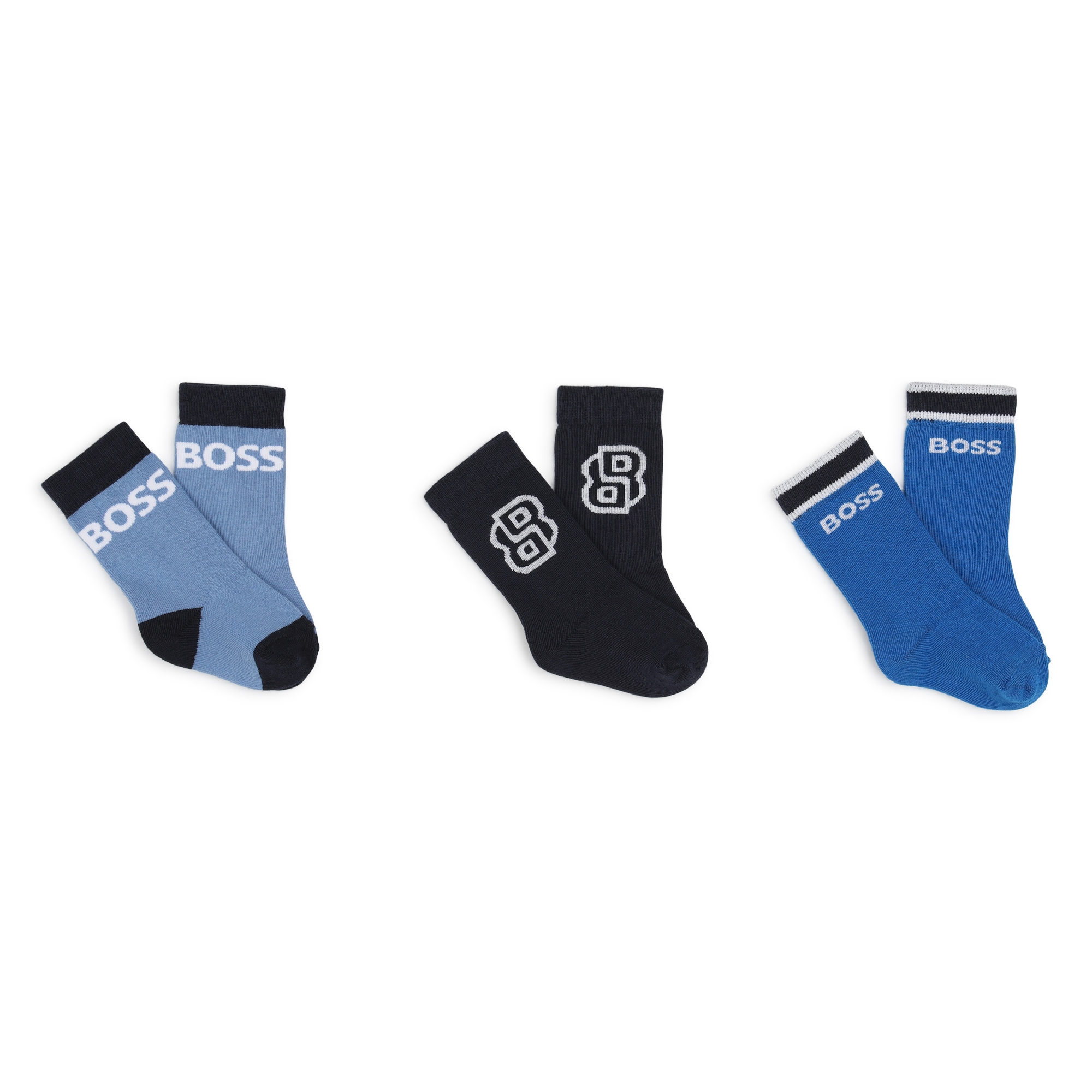 Lot de 3 paires de chaussettes BOSS pour GARCON