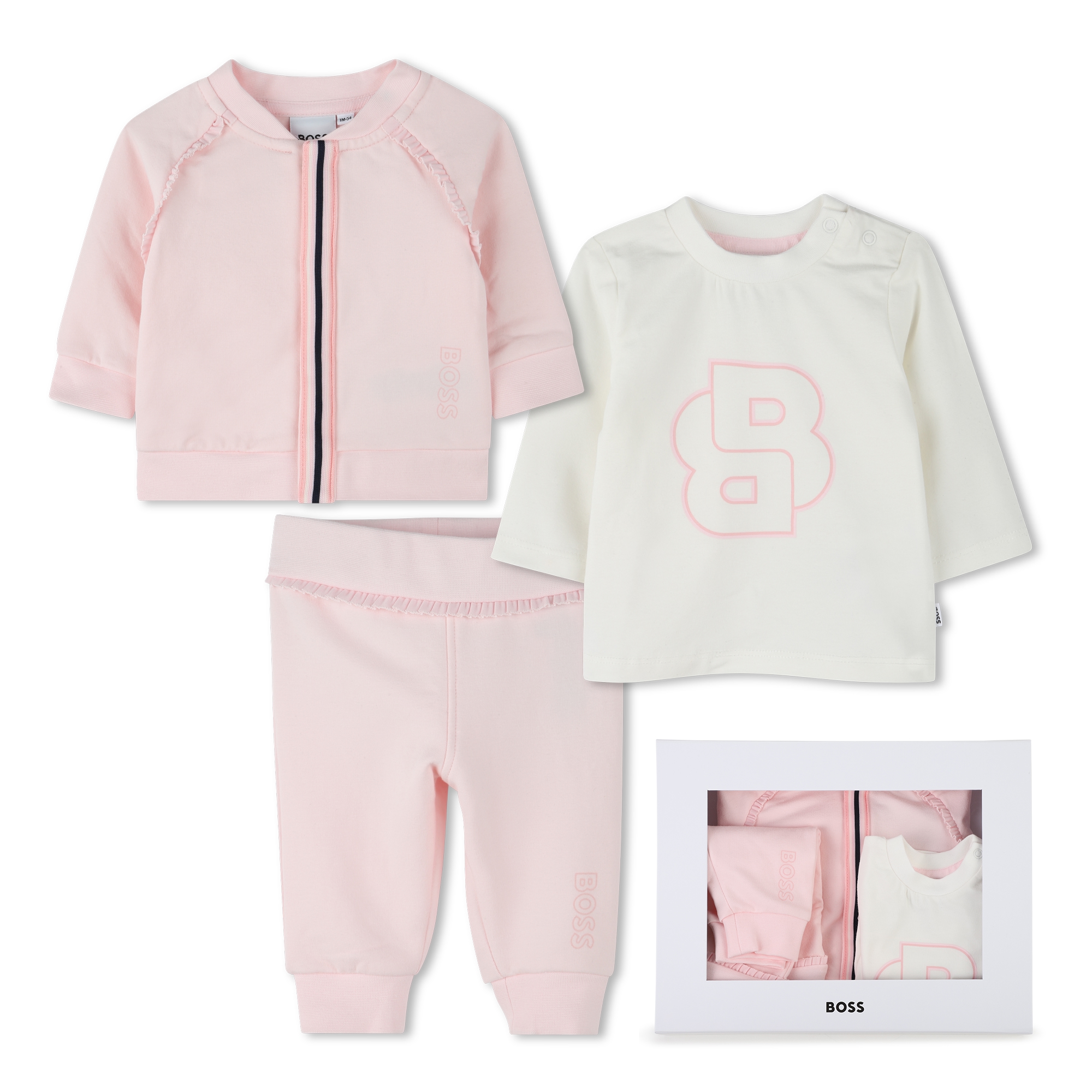 Ensemble jogging 3 pièces BOSS pour FILLE